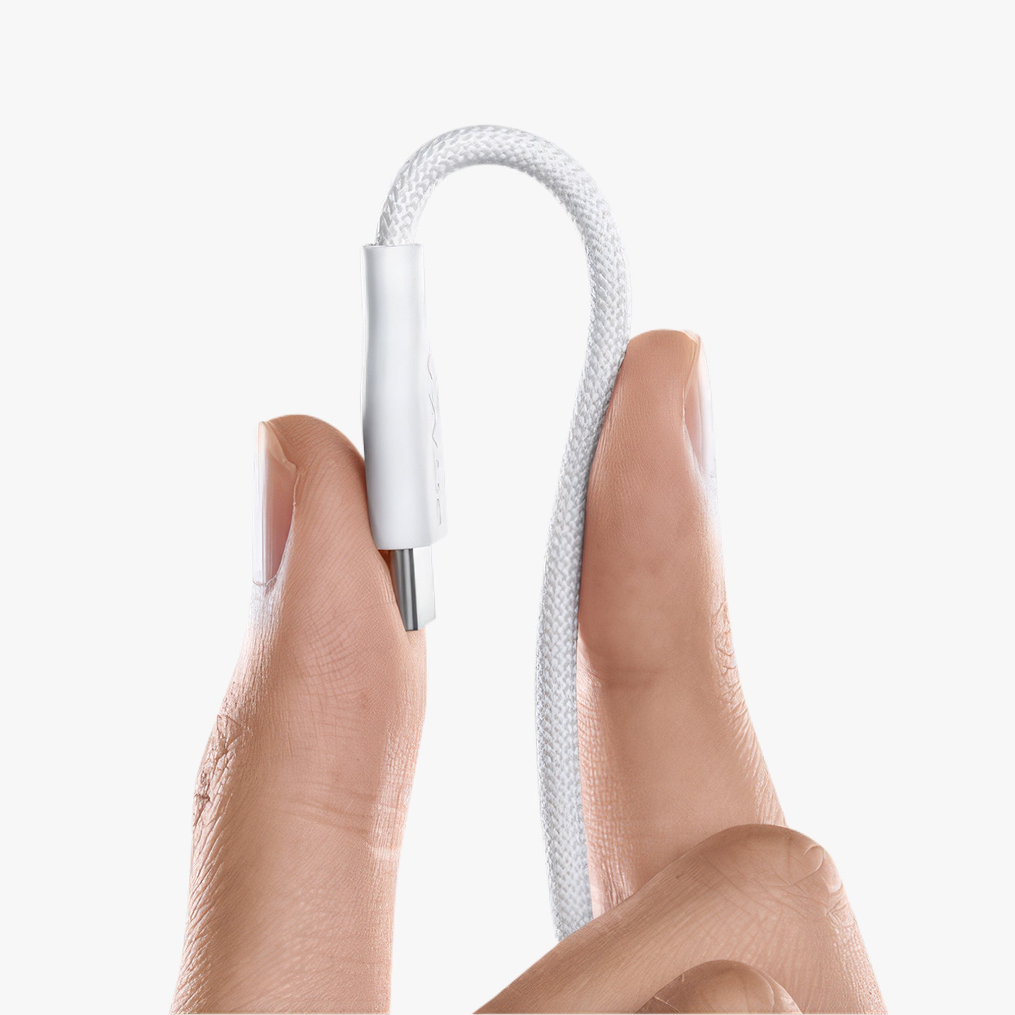 USB-C to USB-C 60W Flex Braided Cable | White (1.2 m)