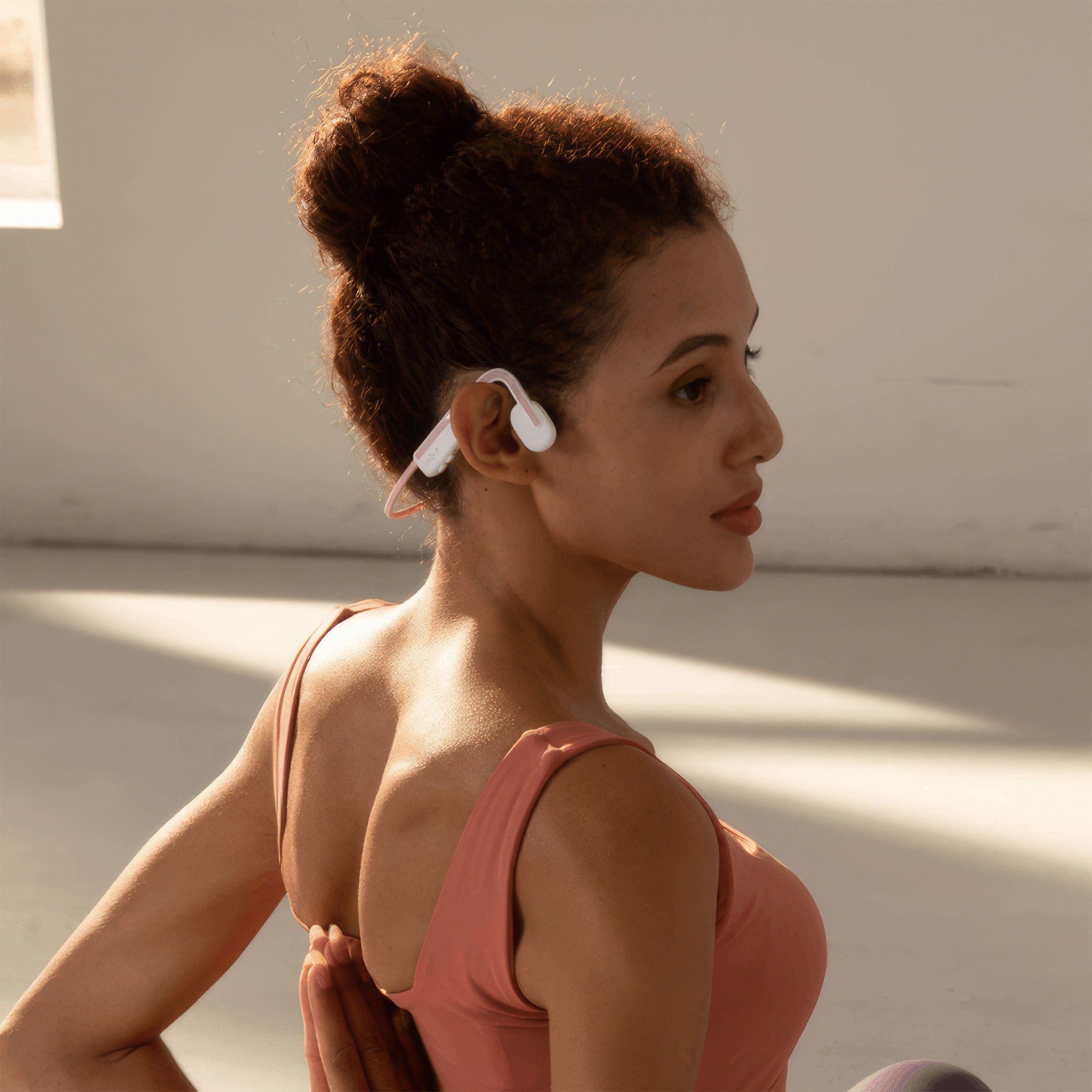 OpenMove Kemik İletimli Bluetooth Kulaklık | Pembe