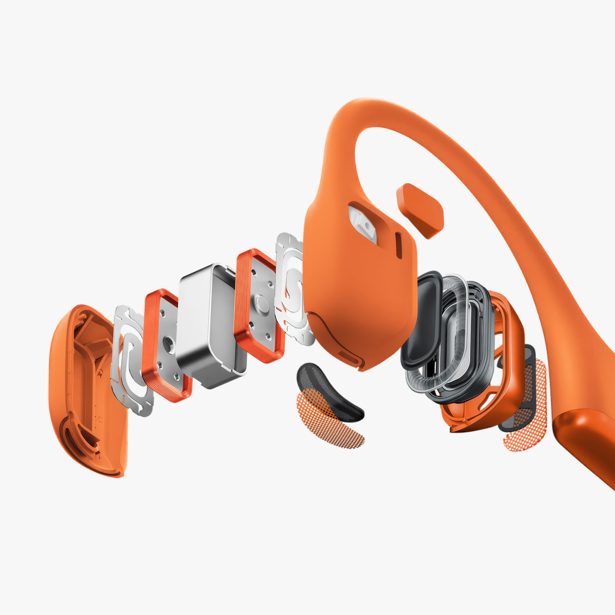 OpenRun Pro 2 Kemik İletimli Bluetooth Kulaklık | Turuncu