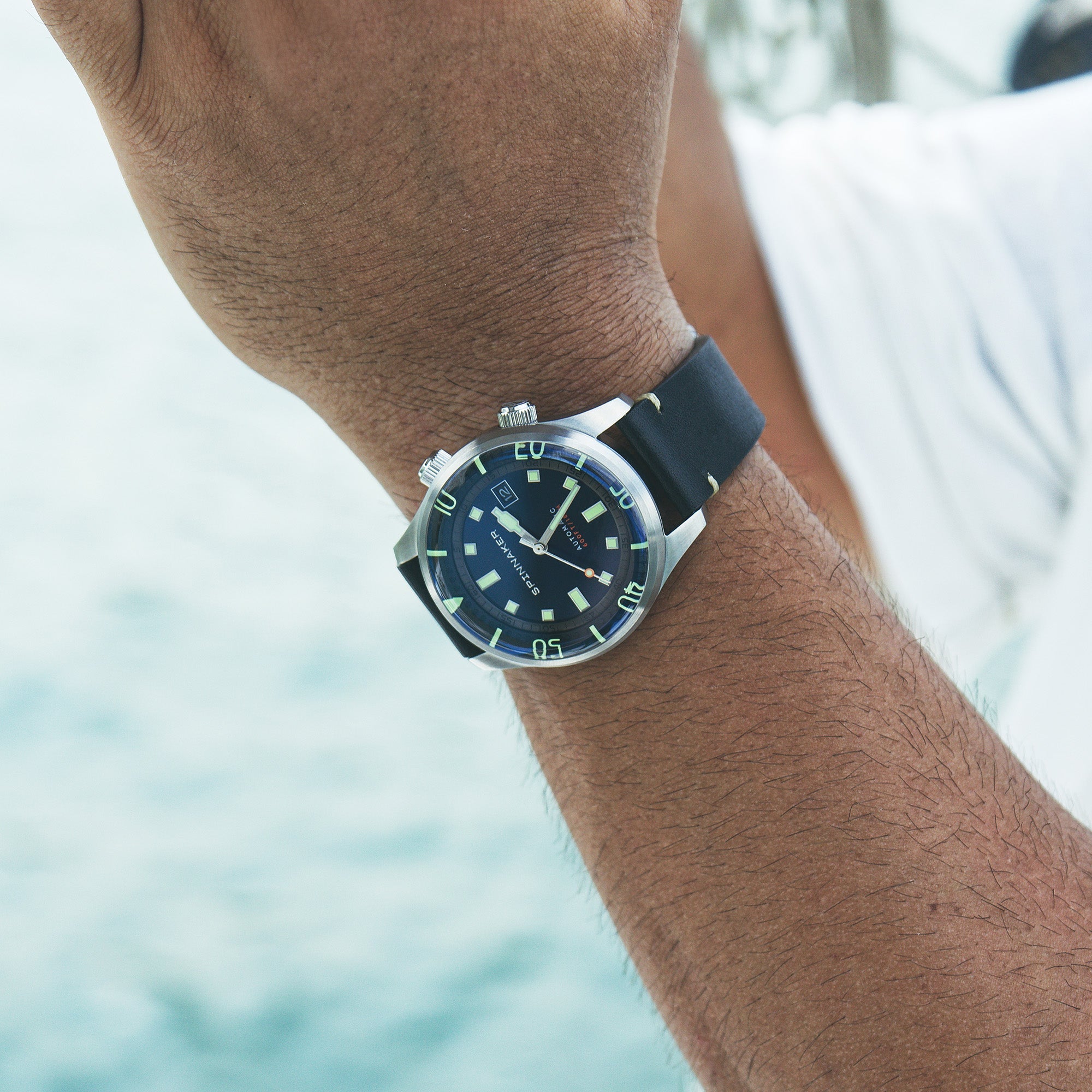 Bradner Automatic | 42mm | Atlantic Blue