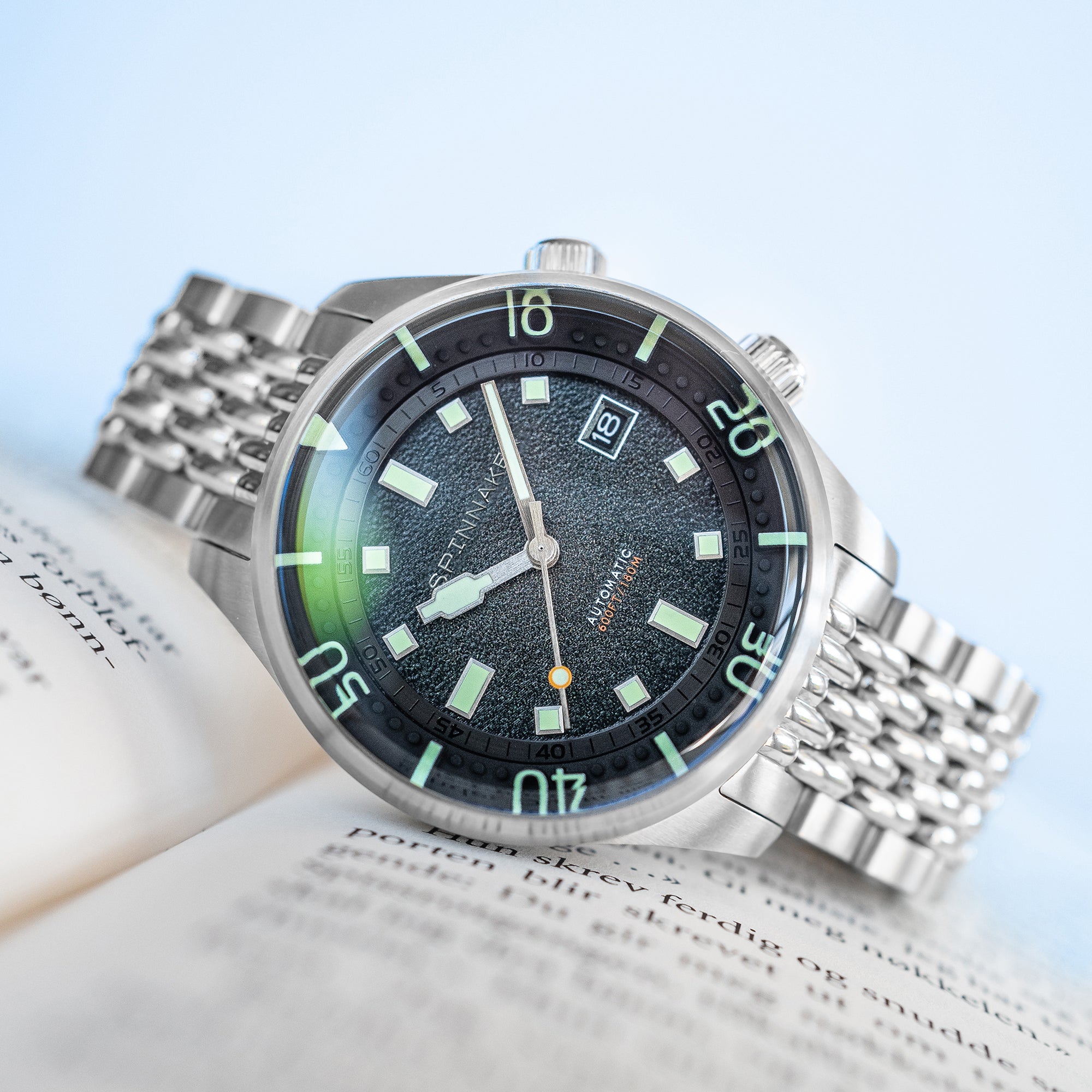 Bradner Automatic | 42mm | Emerald Green