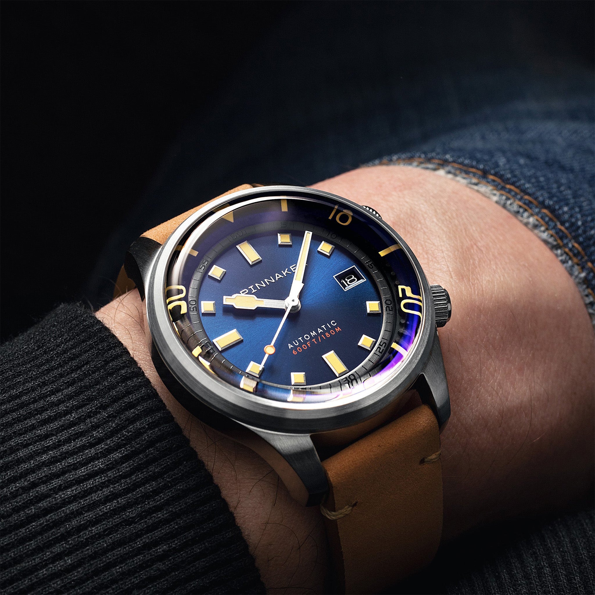 Bradner Automatic | 42 mm | Tidal Blue