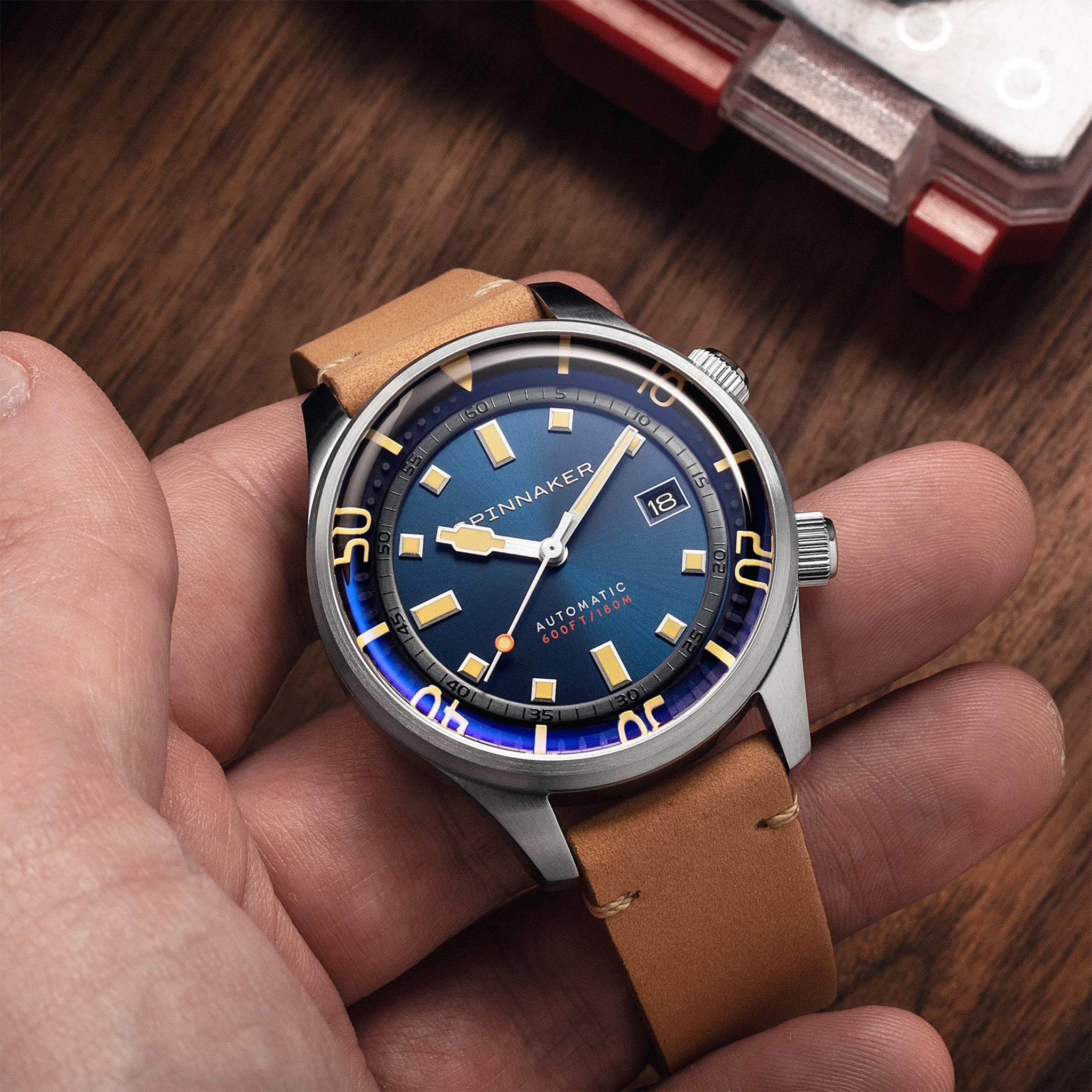 Bradner Automatic | 42 mm | Tidal Blue