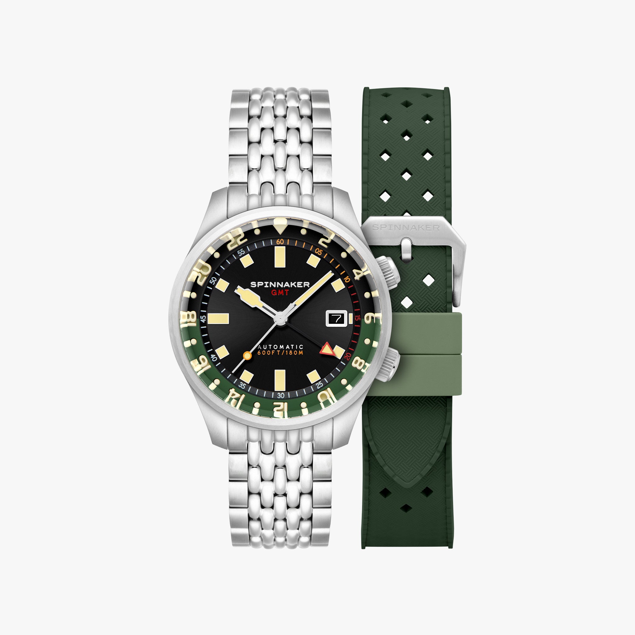 Bradner GMT Automatic | 42mm | Gravel Black