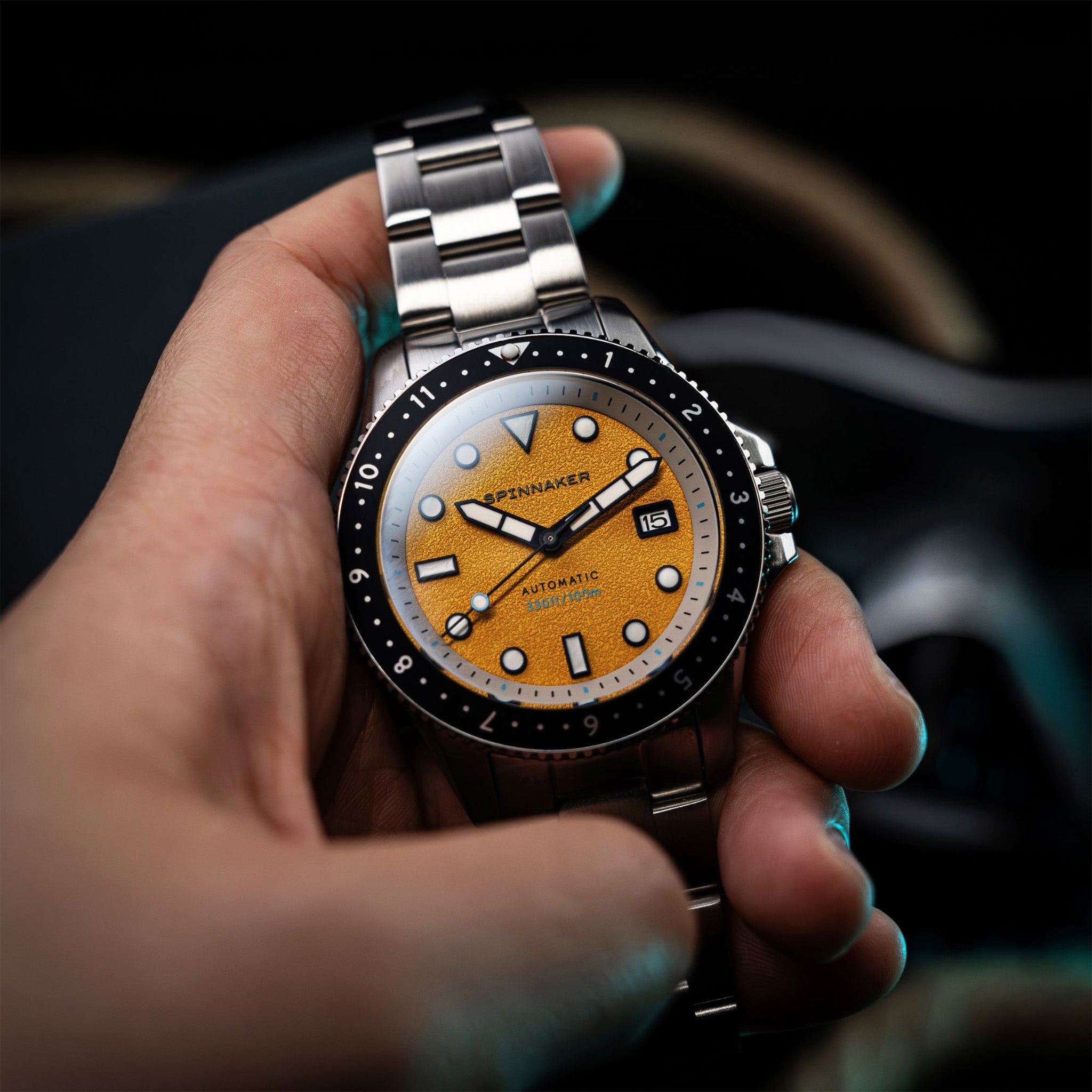 Croft Pioneer Automatic | 42 mm | Sunset Yellow