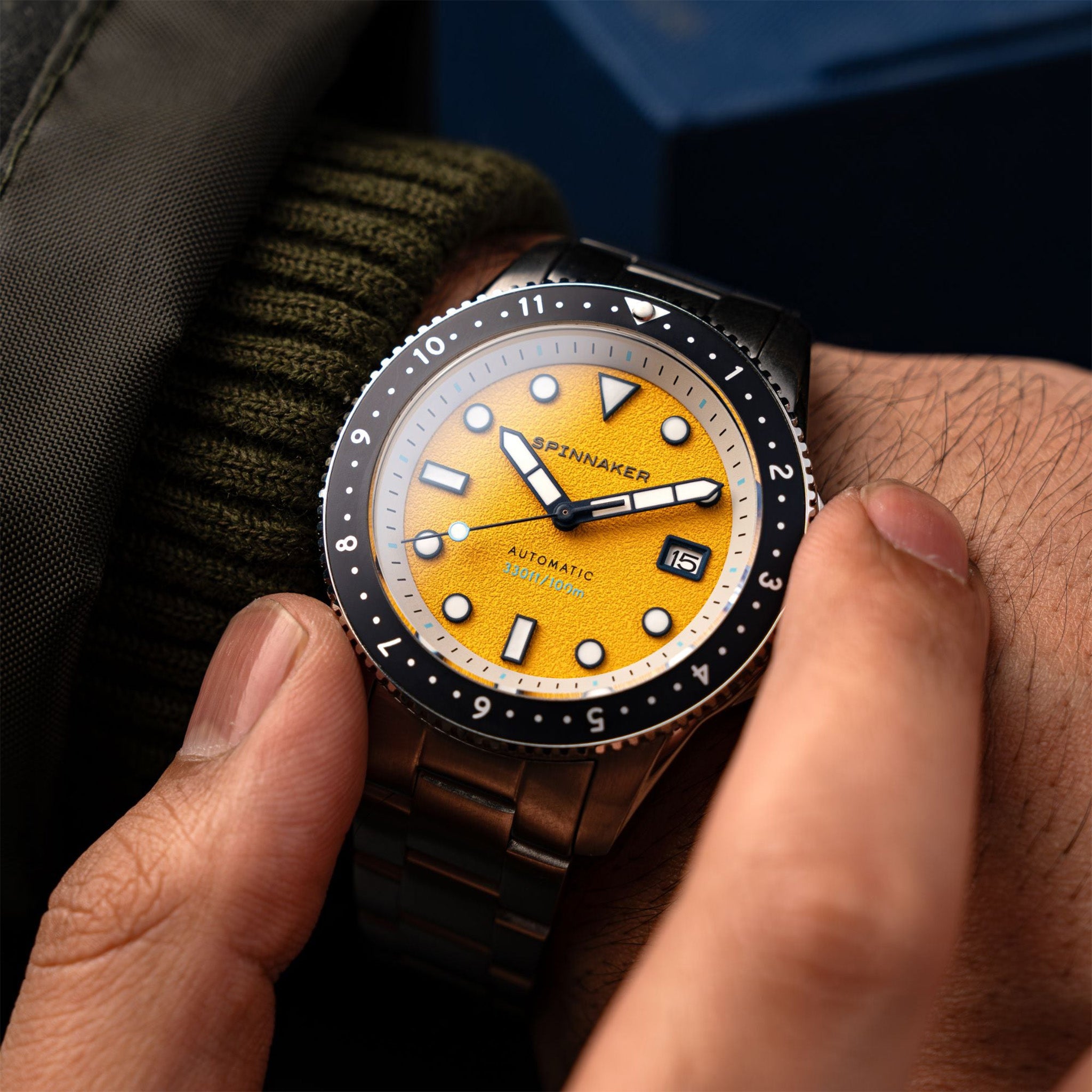 Croft Pioneer Automatic | 42 mm | Sunset Yellow