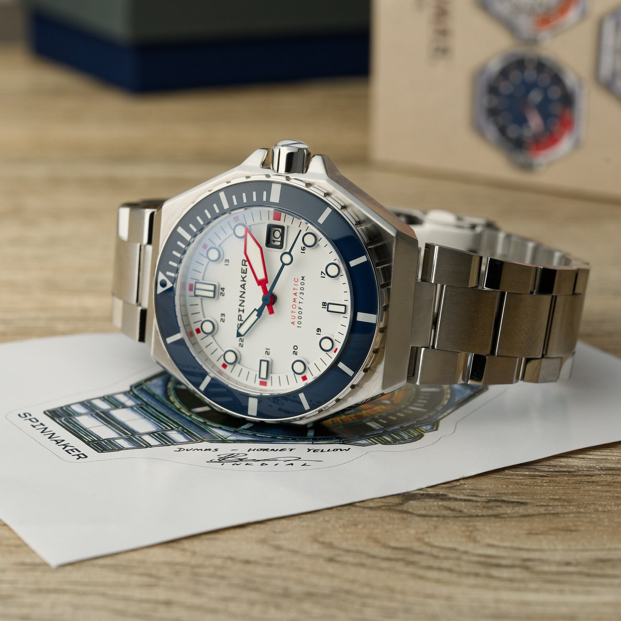 Dumas Automatic | 44mm | Regatta White