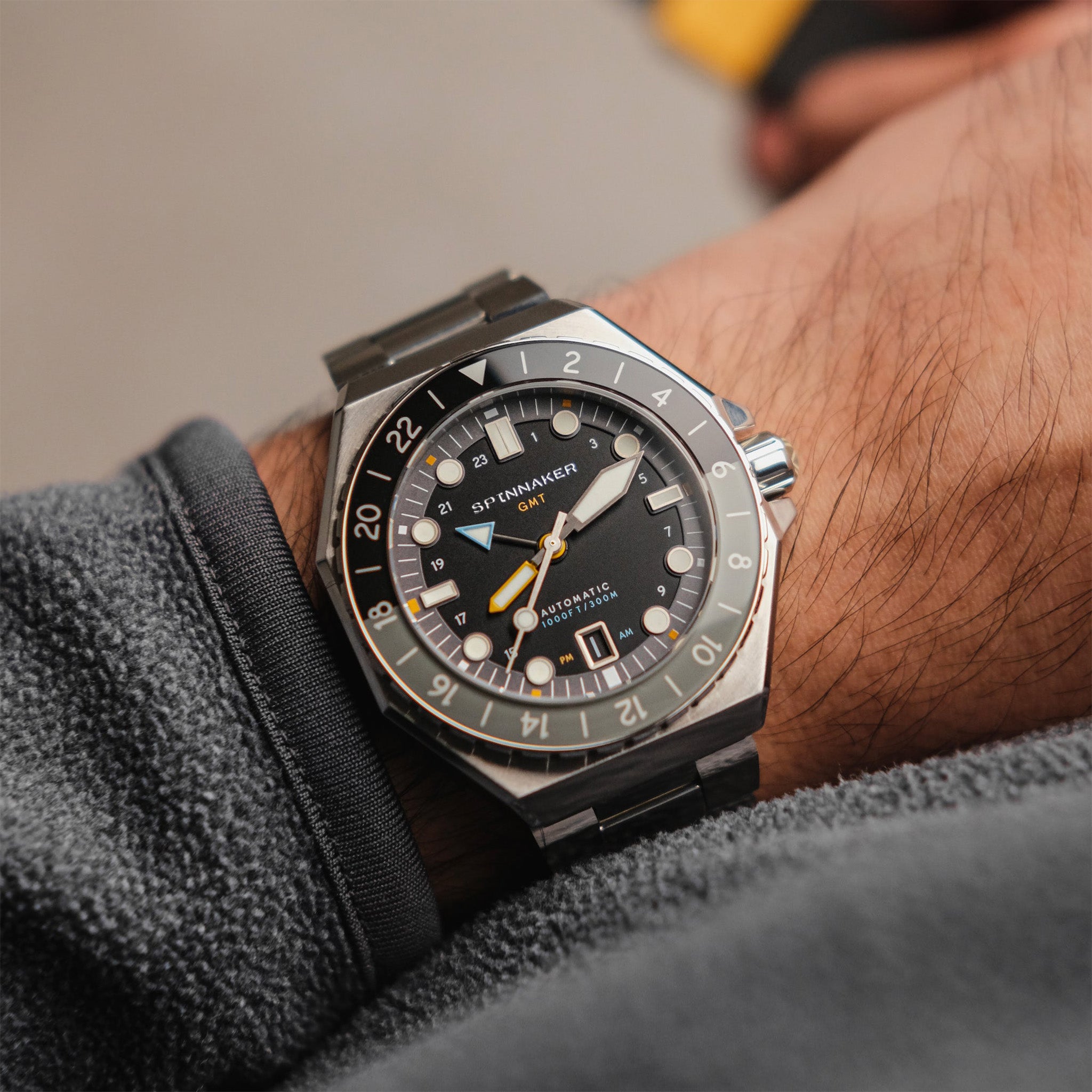 Dumas GMT Automatic | 44 mm | Harbour Grey
