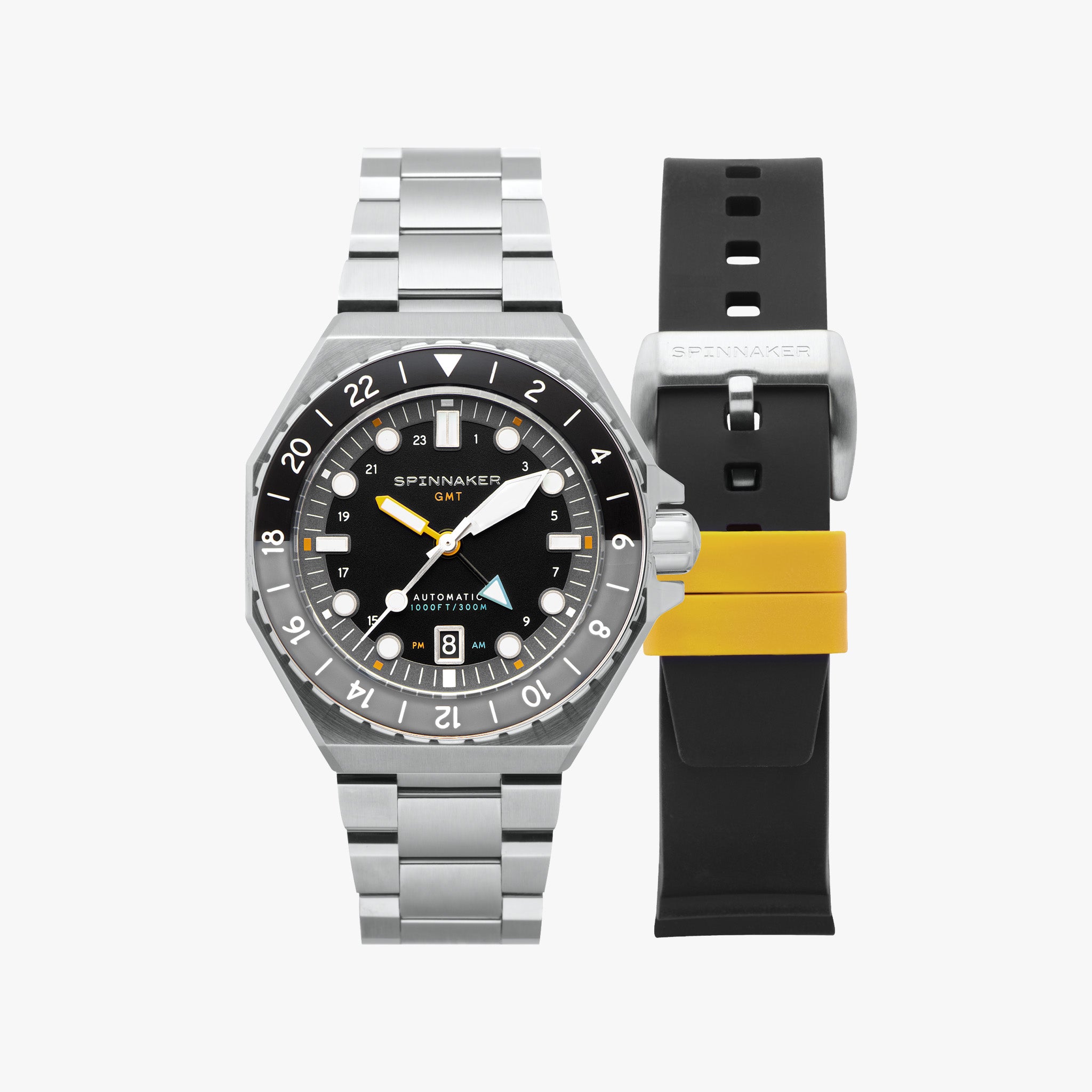 Dumas GMT Automatic | 44 mm | Harbour Grey