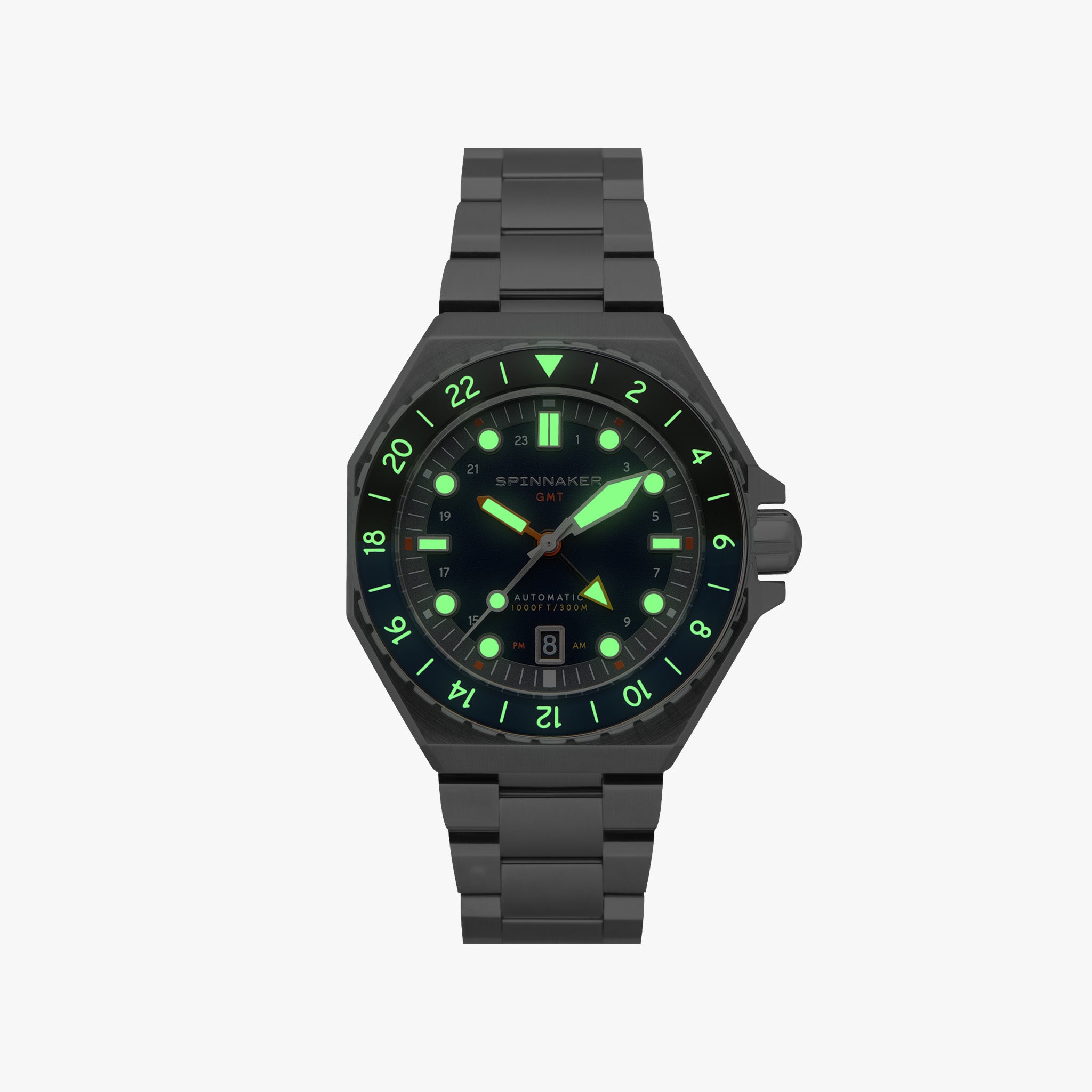 Dumas GMT Automatic | 44 mm | Navy Black