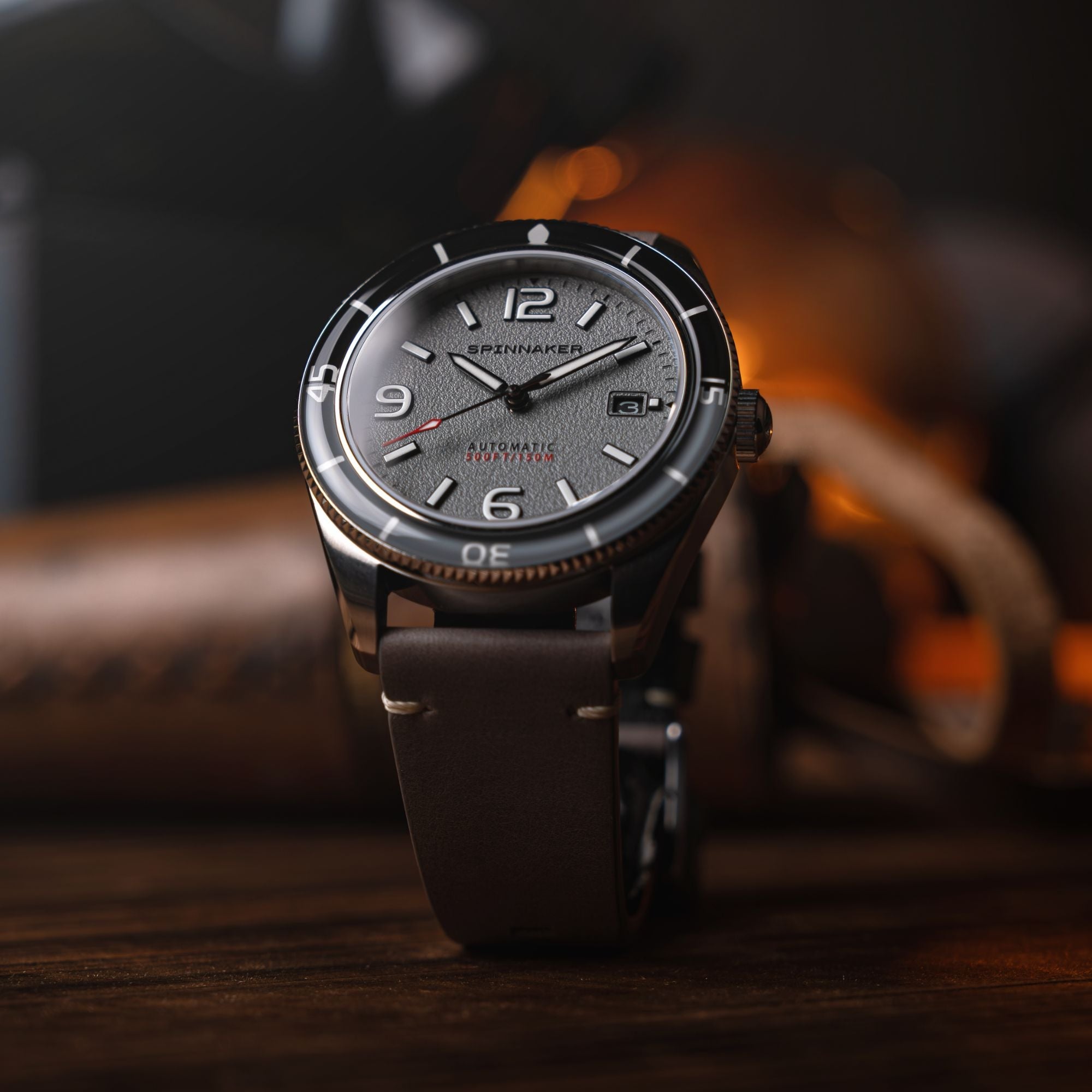 Fleuss Automatic | 43 mm | Ash Grey