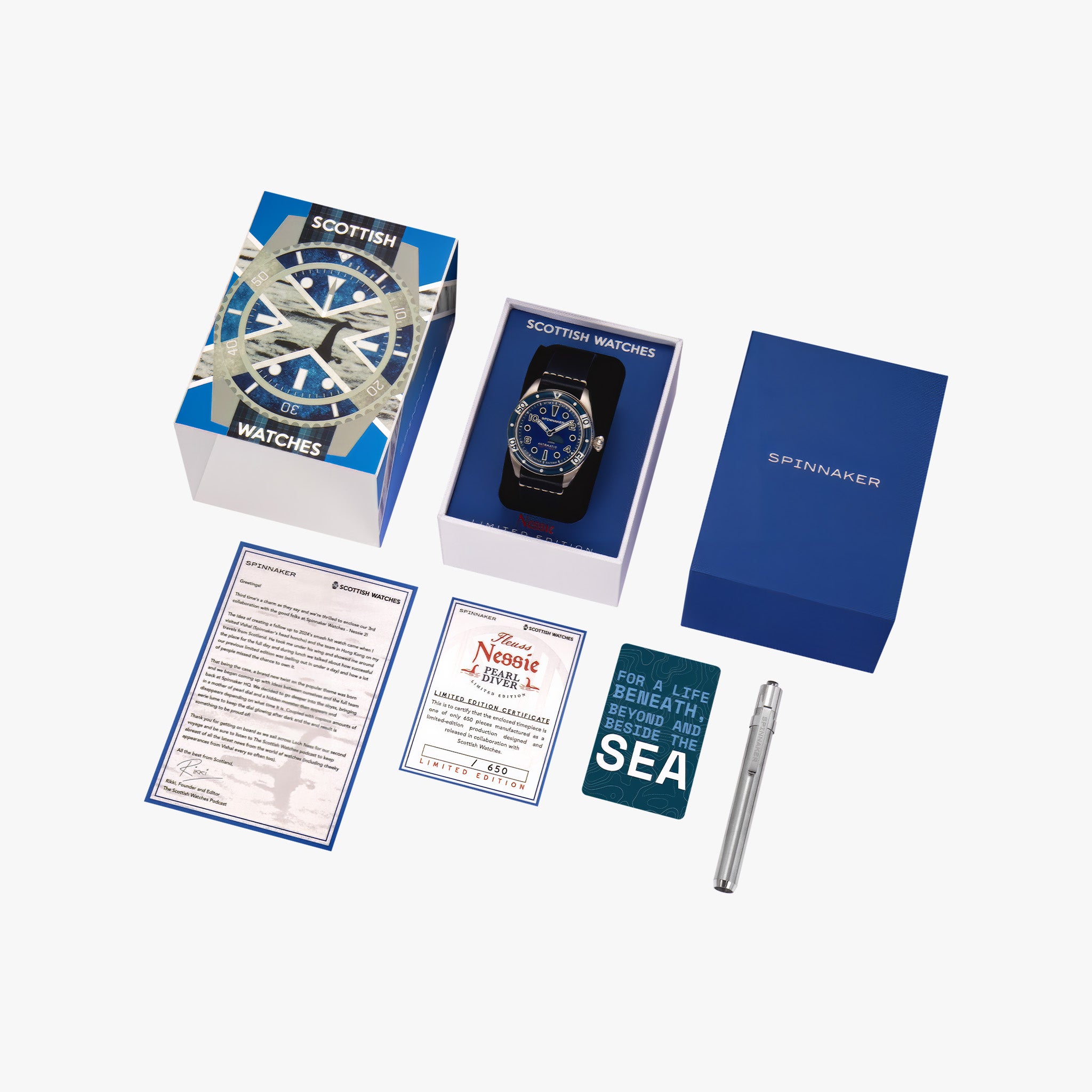 Fleuss Automatic Nessie Pearl Diver Limited Edition