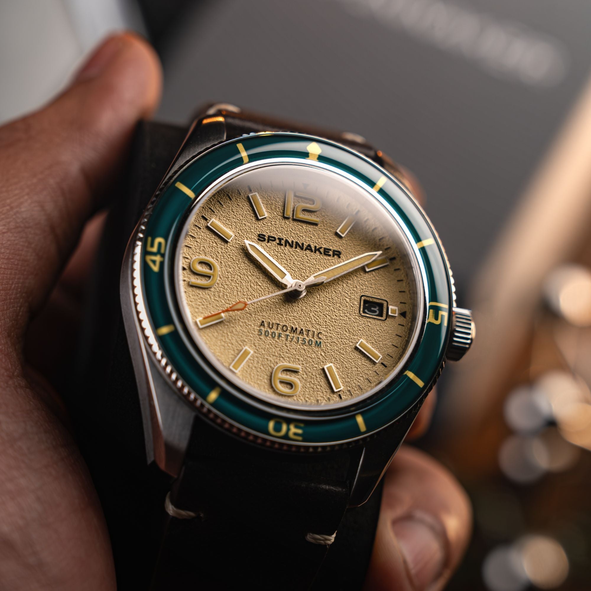 Fleuss Automatic | 43 mm | Sahara Brown