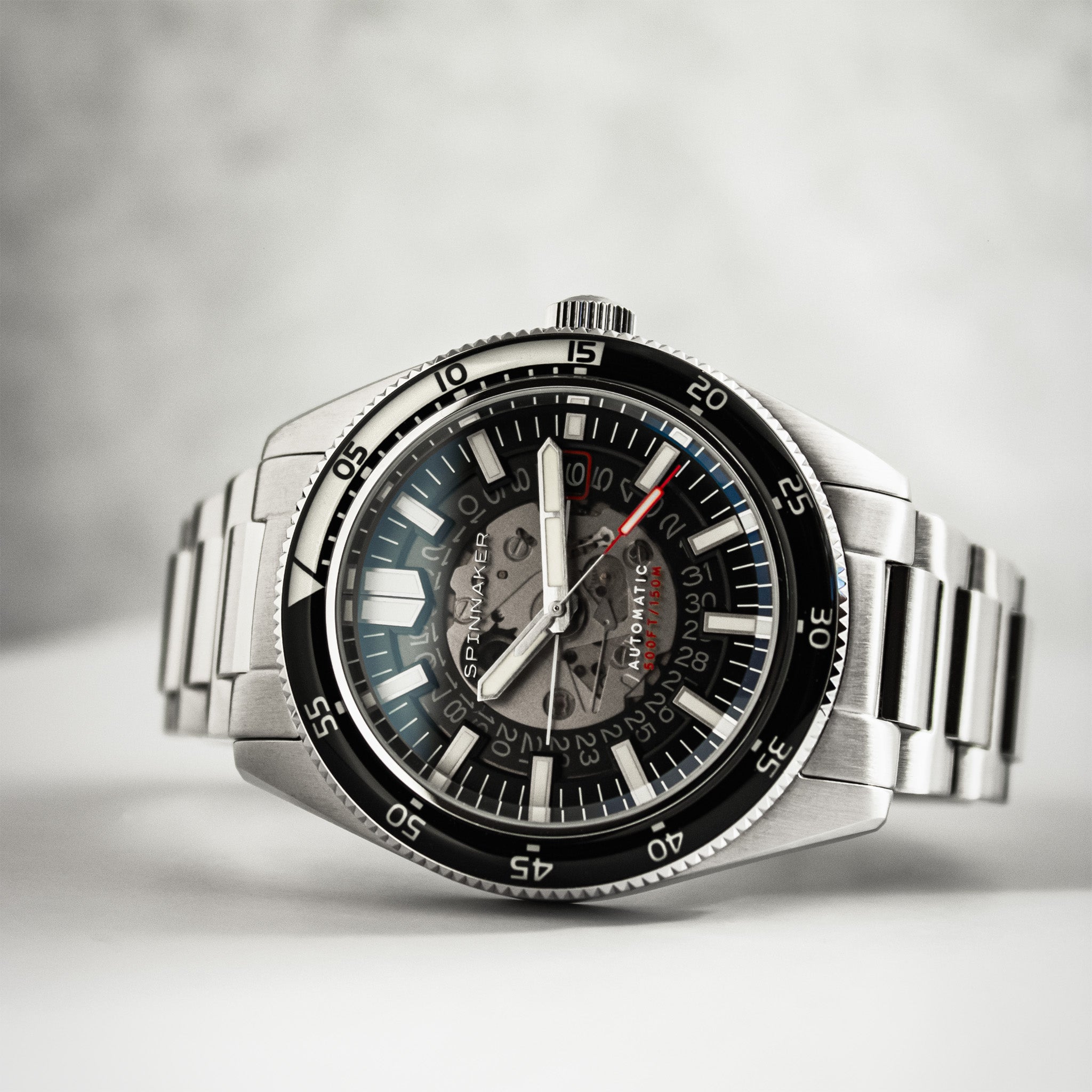 Fleuss Automatic Severn Edition | 43 mm | Wet Suit Black