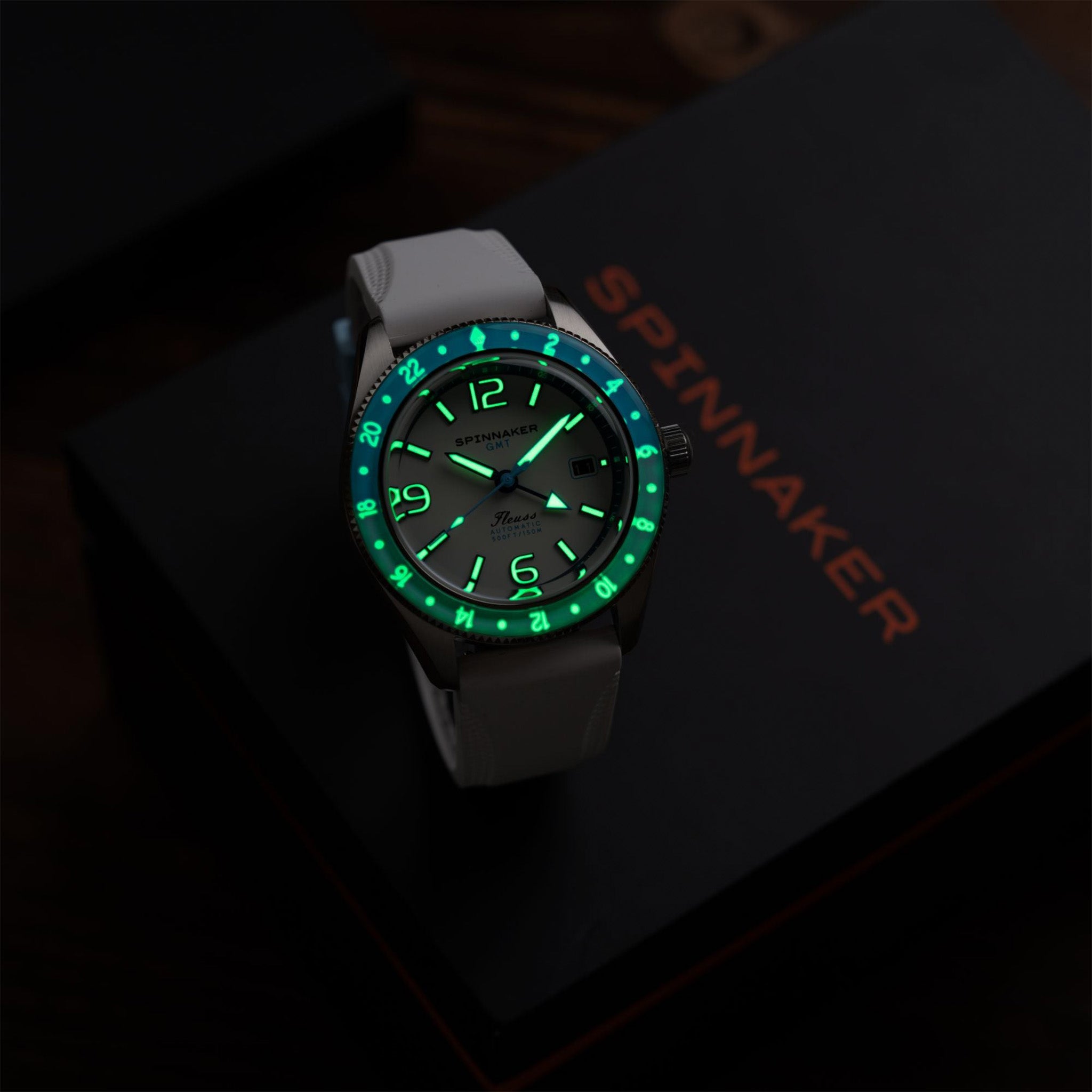 Fleuss GMT Automatic | 43 mm | Moon White