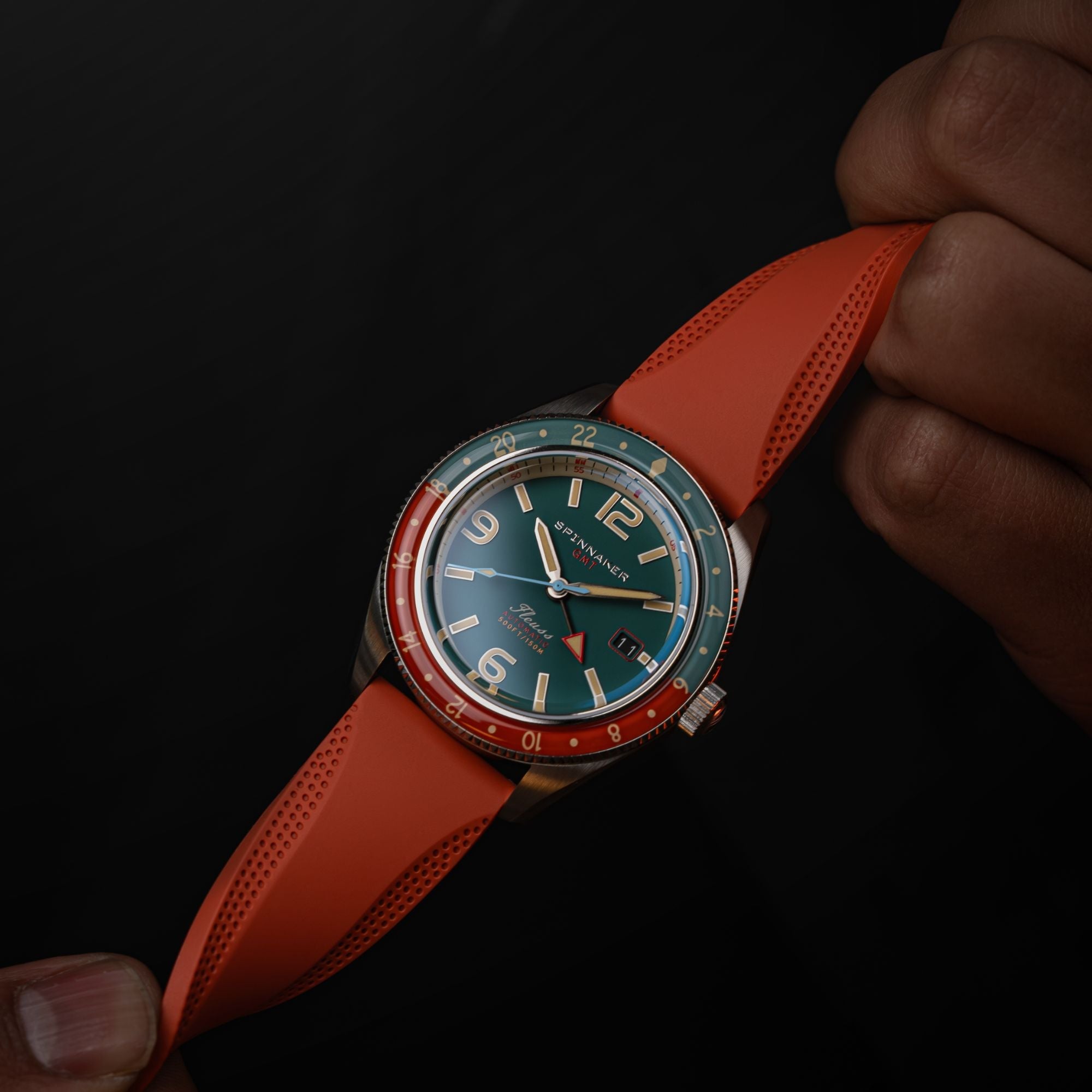 Fleuss GMT Automatic | 43mm | Tropical Green