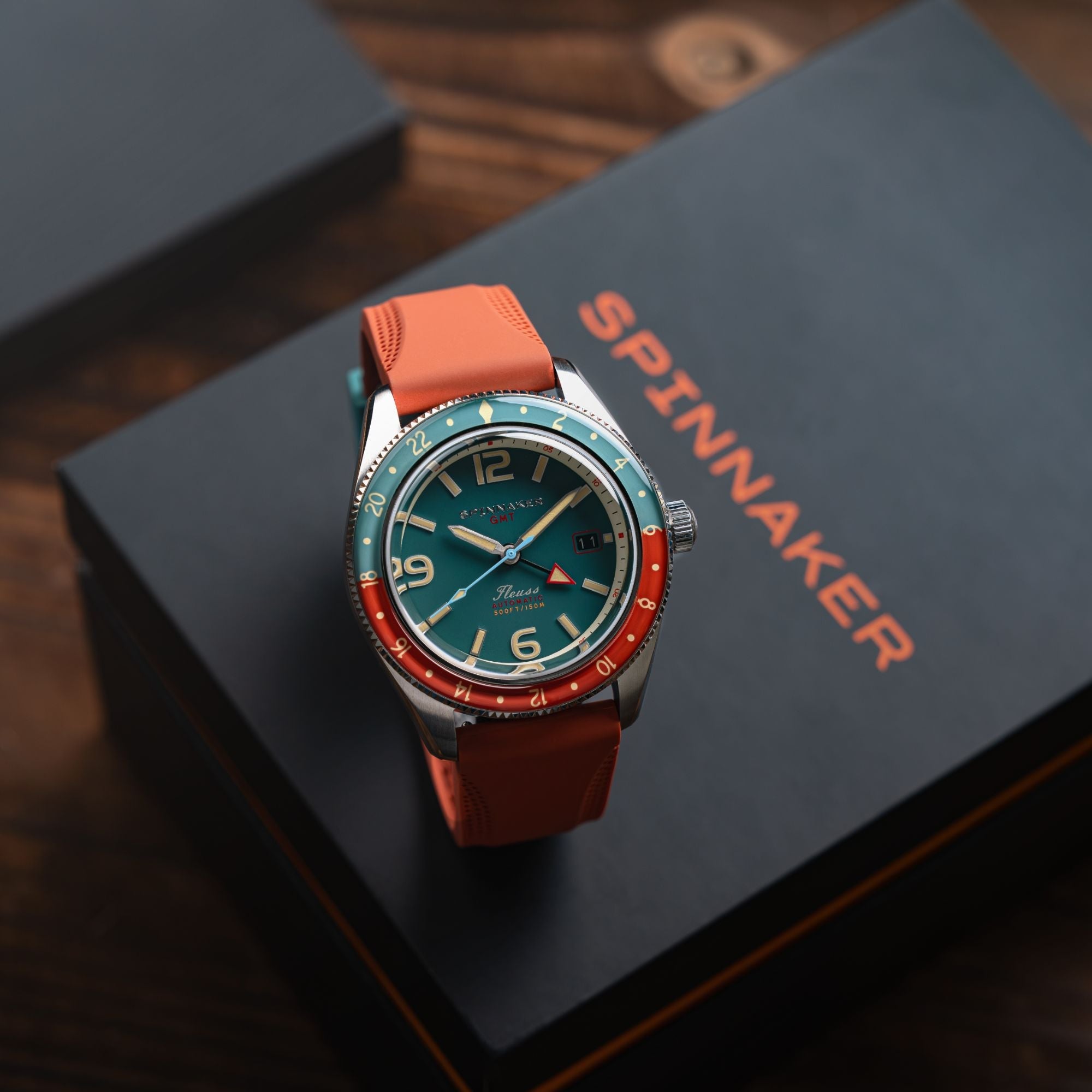 Fleuss GMT Automatic | 43mm | Tropical Green