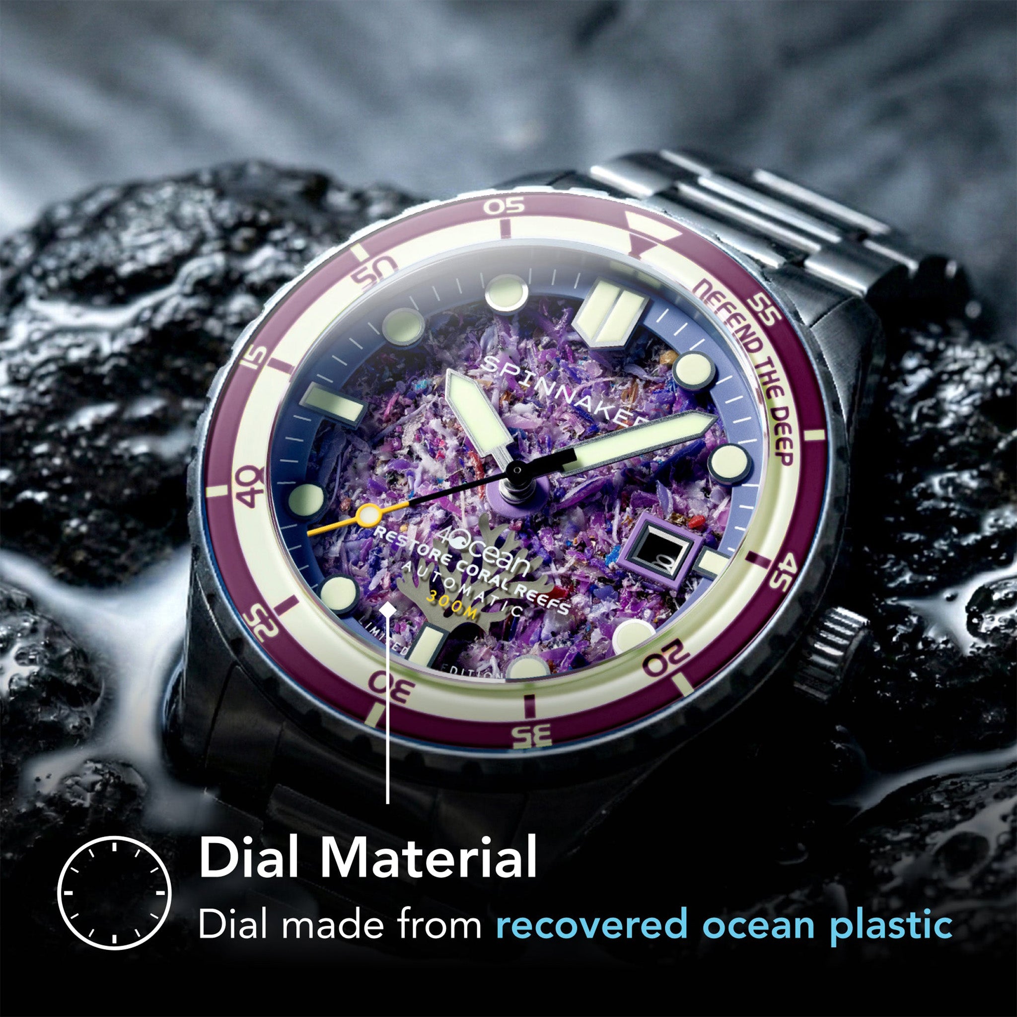 Hass Automatic 4ocean Limited Edition | 43 mm | Coral Reef