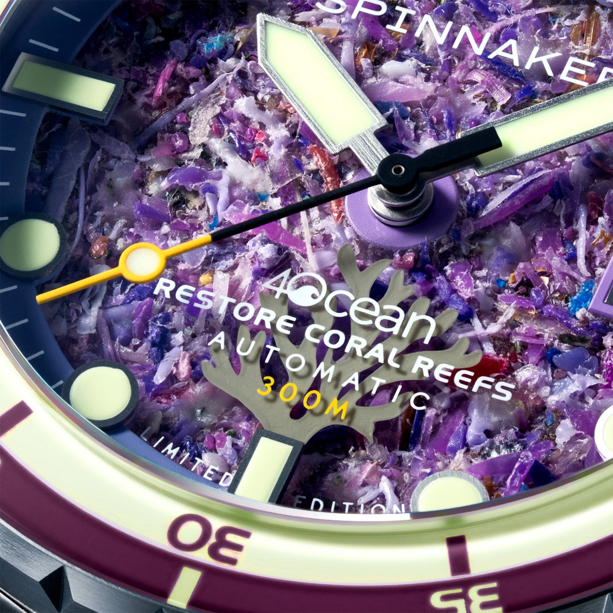 Hass Automatic 4ocean Limited Edition | 43 mm | Coral Reef