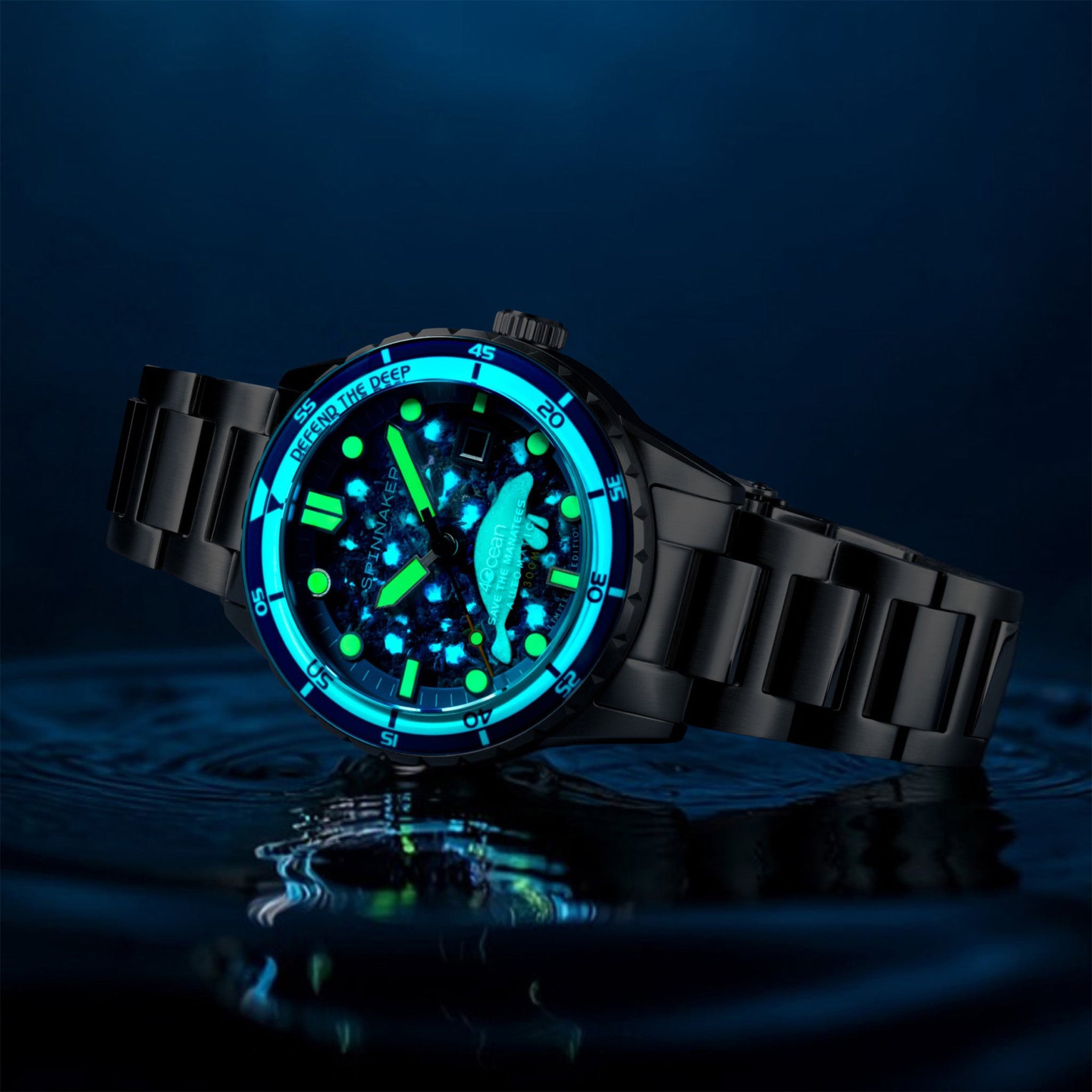 Hass Automatic 4ocean Limited Edition | 43 mm | Manatee