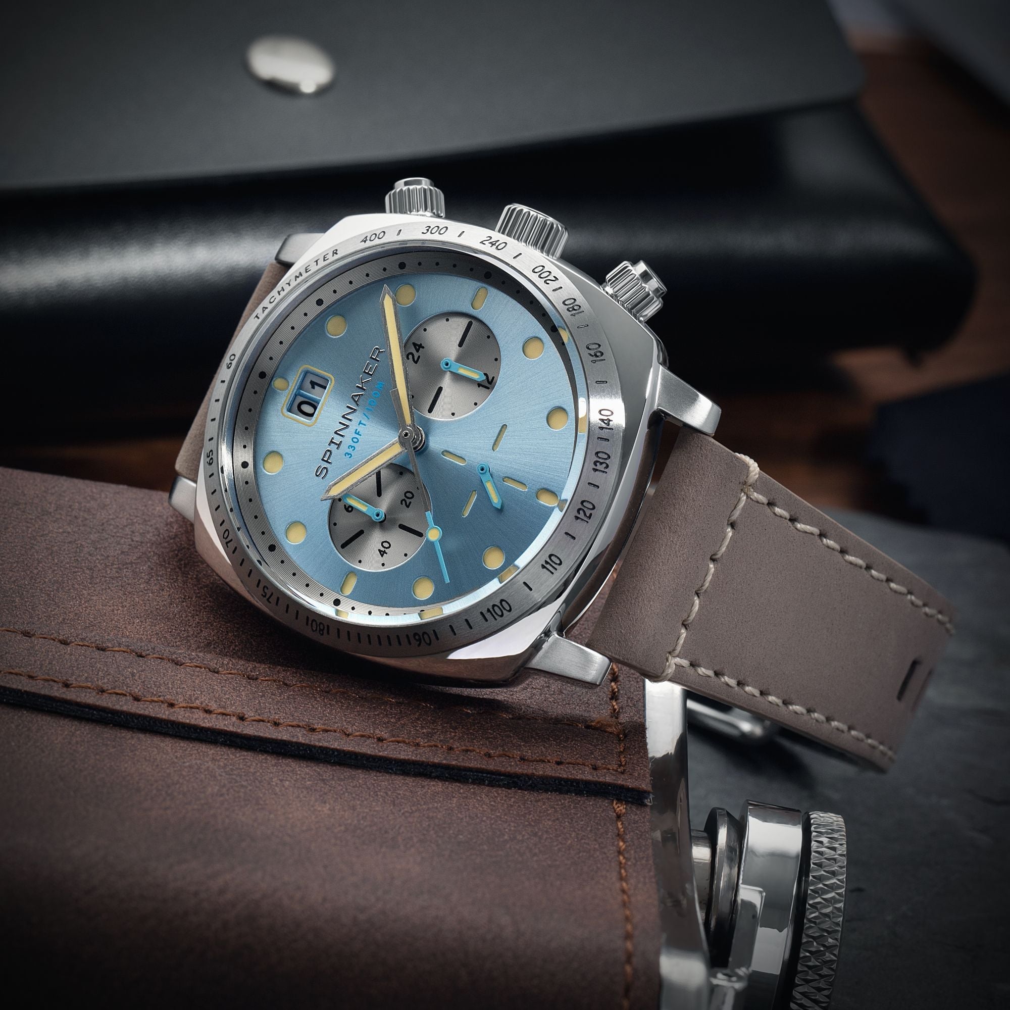 Hull Chronograph | 42 mm | Sky Blue