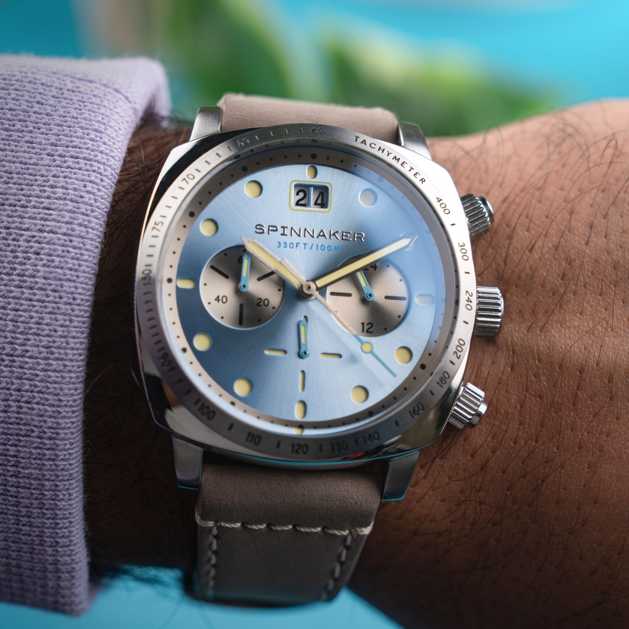 Hull Chronograph | 42 mm | Sky Blue
