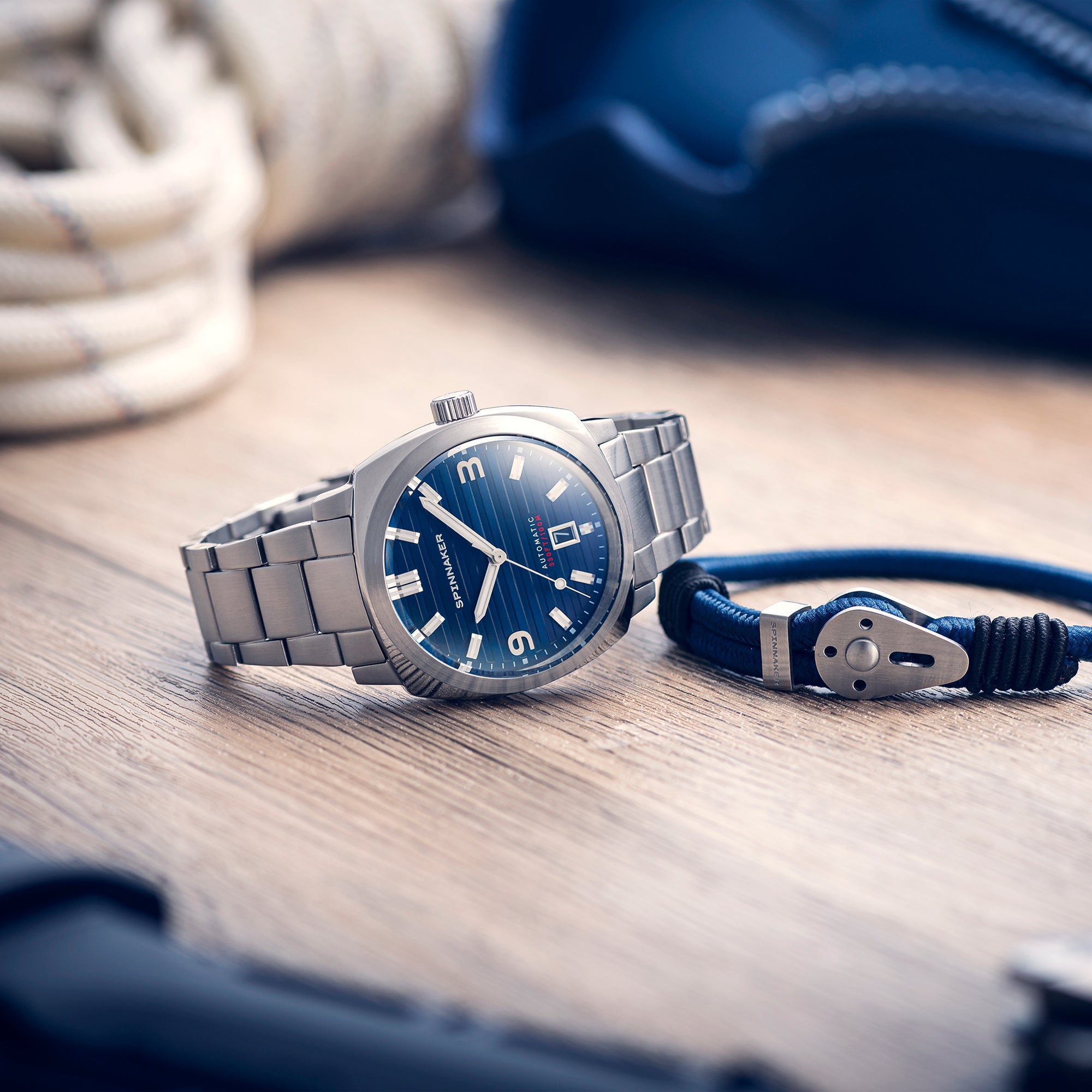 Hull Riviera Automatic | 42mm | Aegean Blue