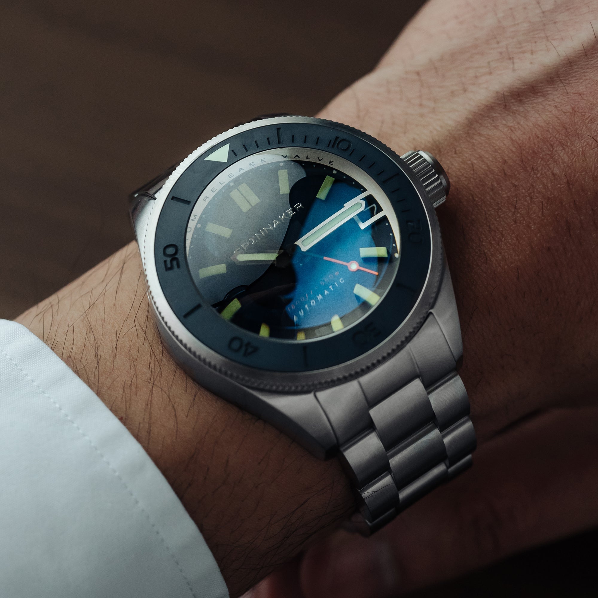 Piccard Automatic | 45mm | Dark Cerulean