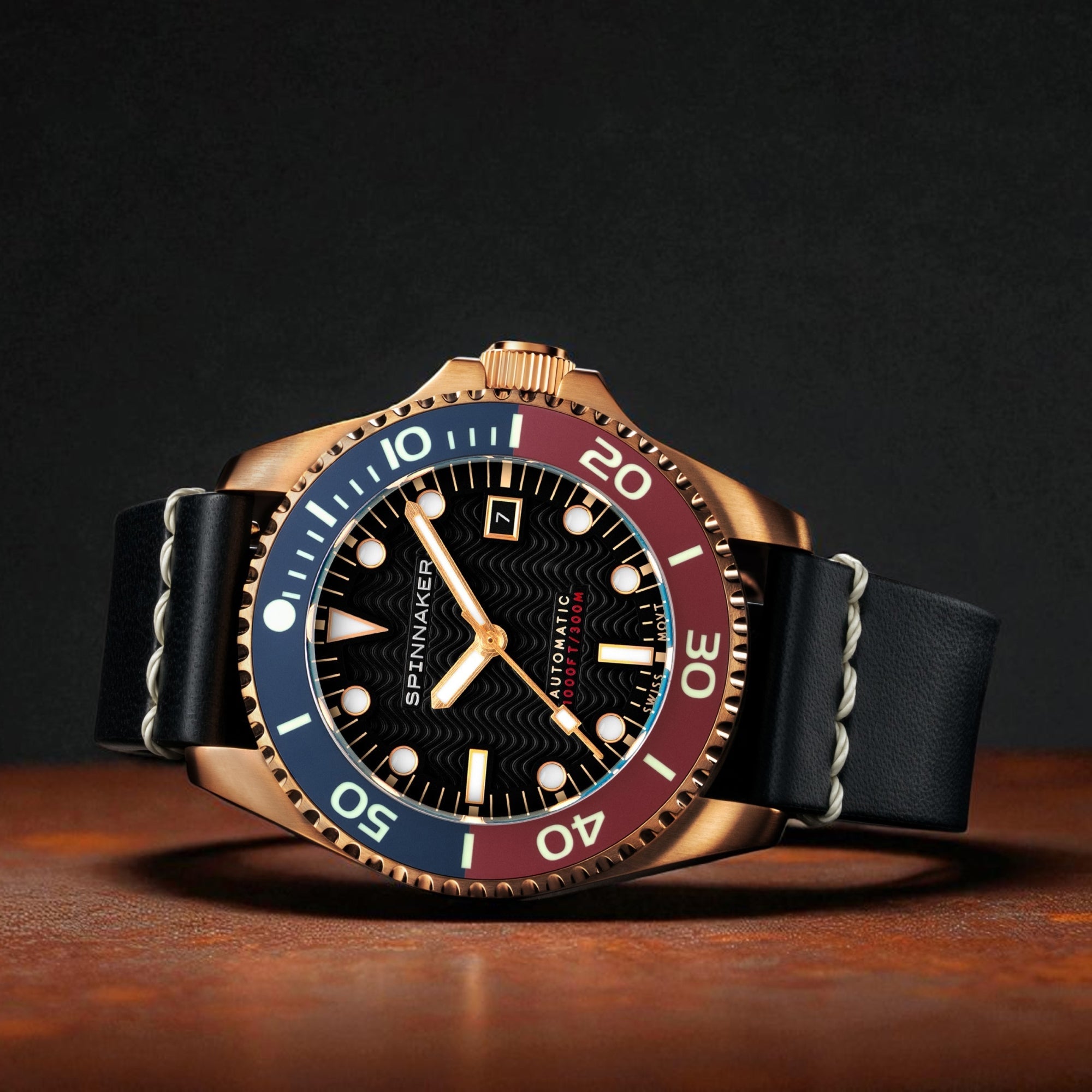 Tesei Bronze Swiss Automatic | 43mm | Soda Black