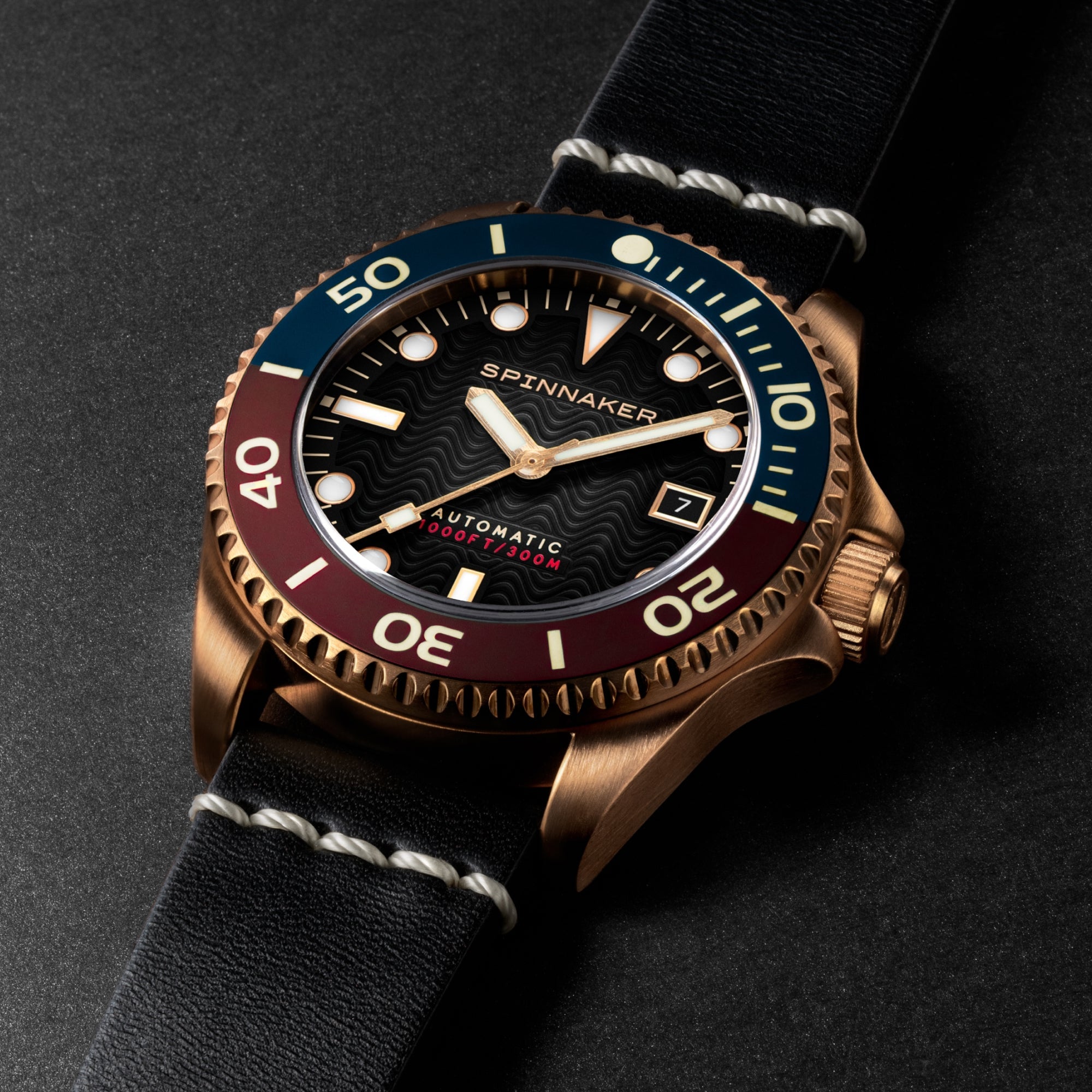 Tesei Bronze Swiss Automatic | 43mm | Soda Black