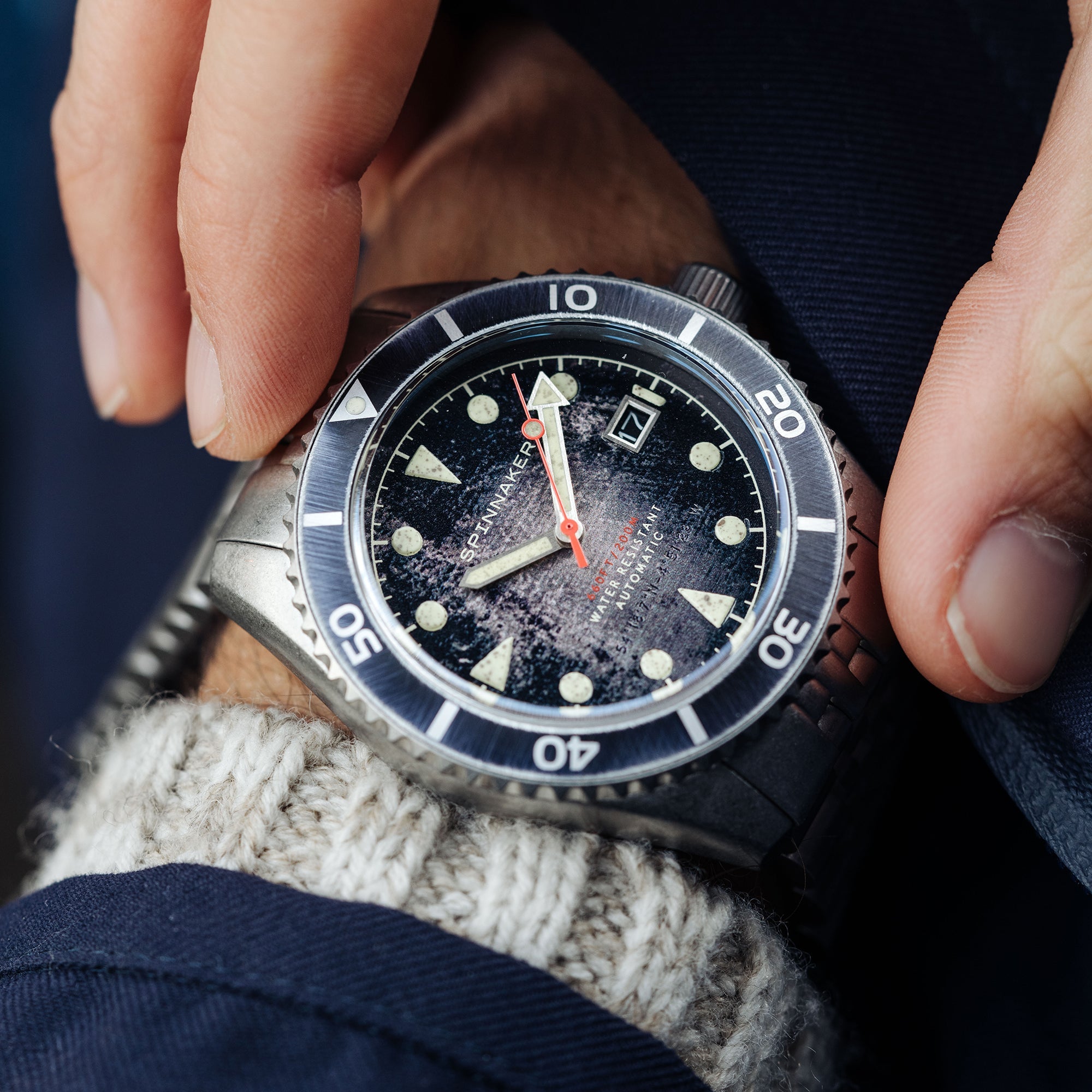 Wreck Automatic | 44mm | Barnacle Black