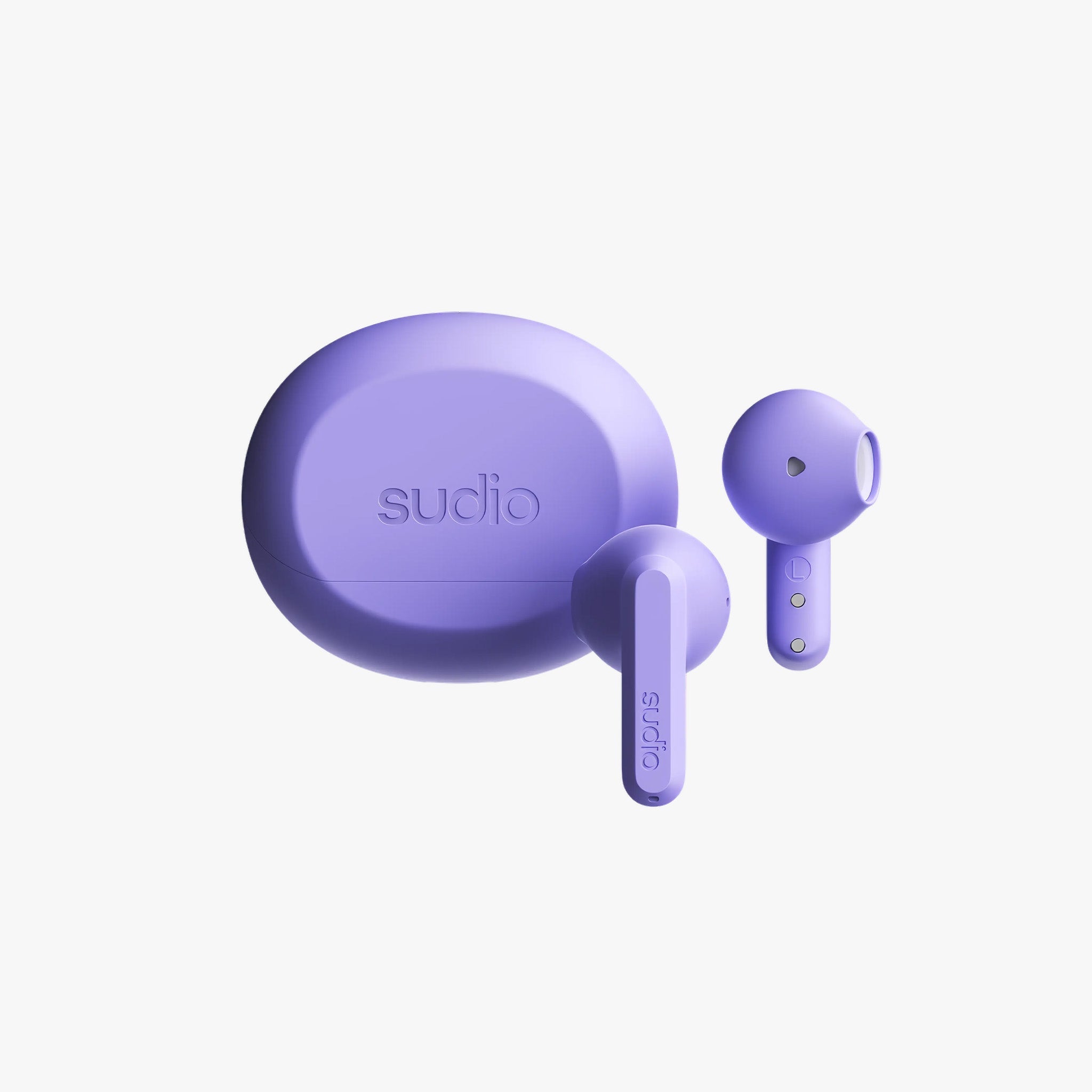 Sudio A3 Kablosuz True Wireless Kulak İçi Kulaklık Soft Purple modern bluetooth kulaklık