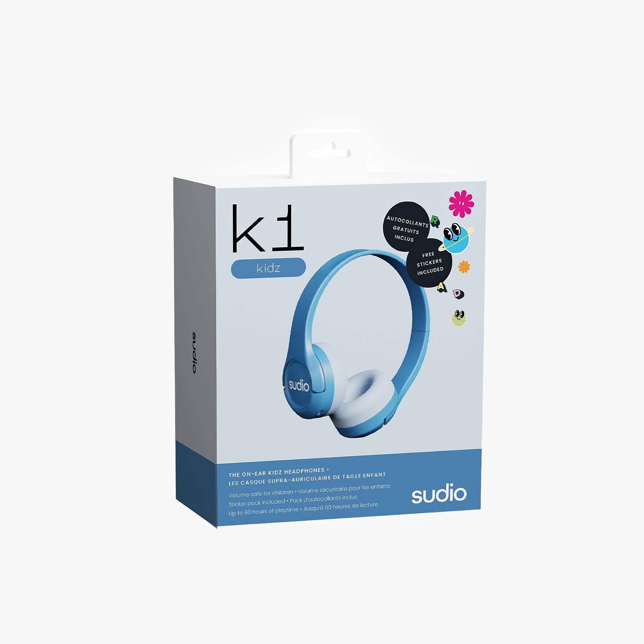 K1 Kidz Kulak Üstü Bluetooth Kulaklık | Blue