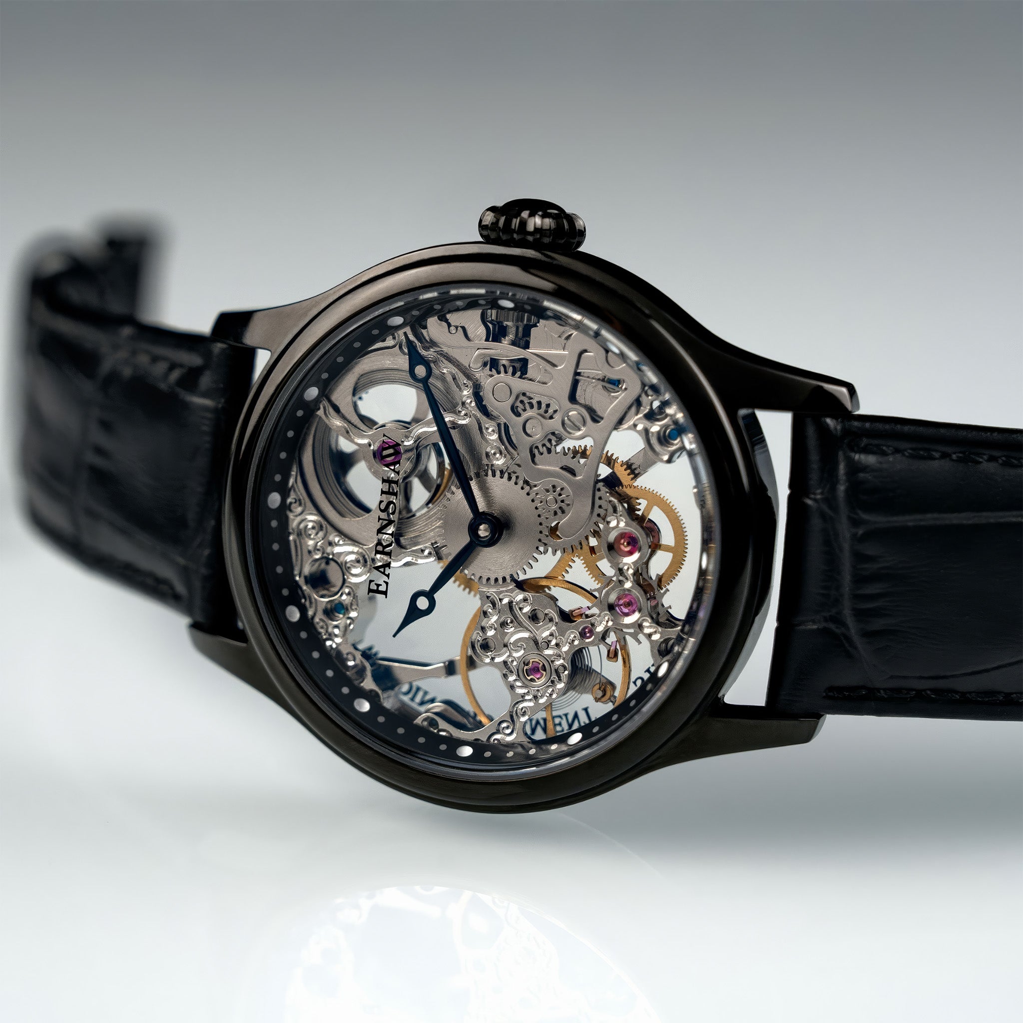 Bauer Mechanical Skeleton | 42 mm | Coal Black
