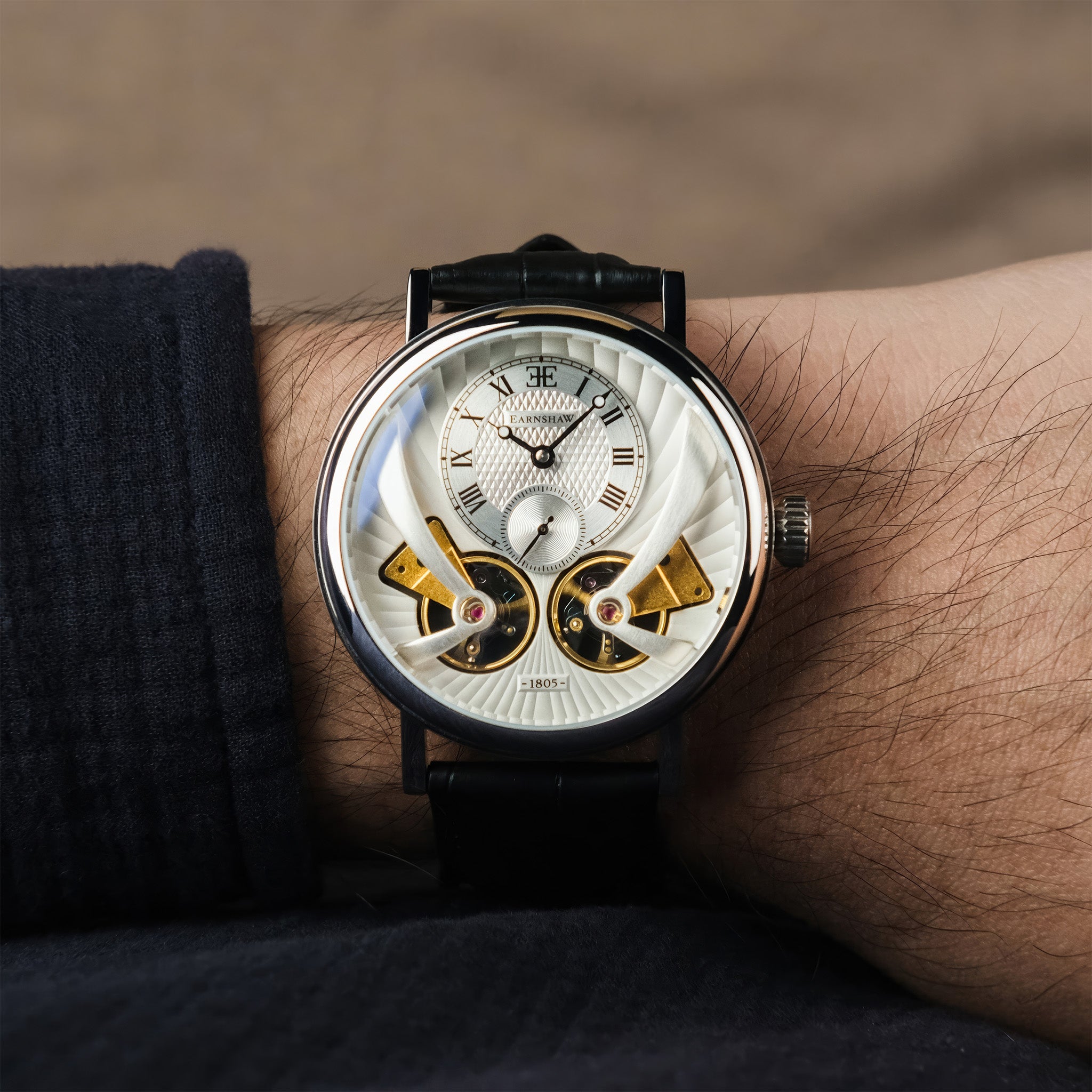 Beaufort Anatolia Double Barrel Automatic | 43 mm | Imperial White