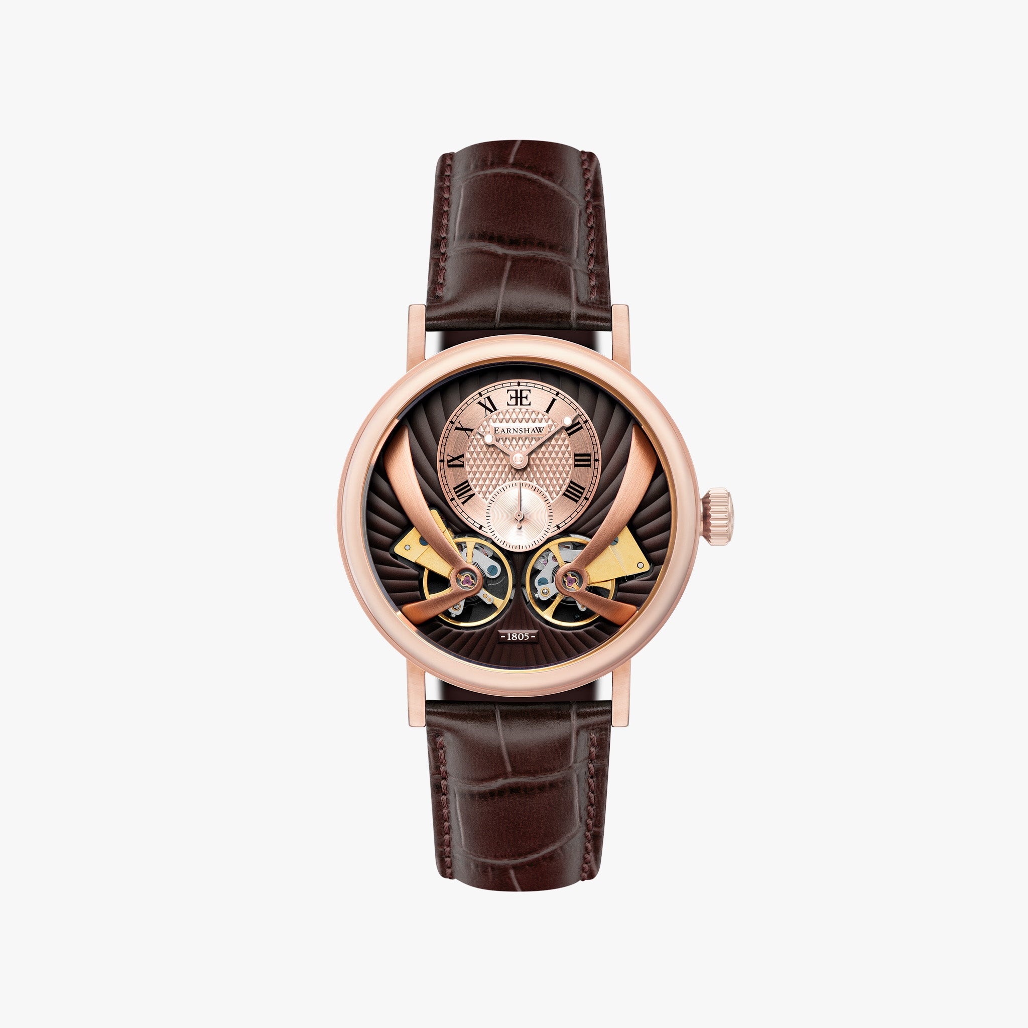 Beaufort Anatolia Double Barrel Automatic | 43 mm | Mahogany Brown