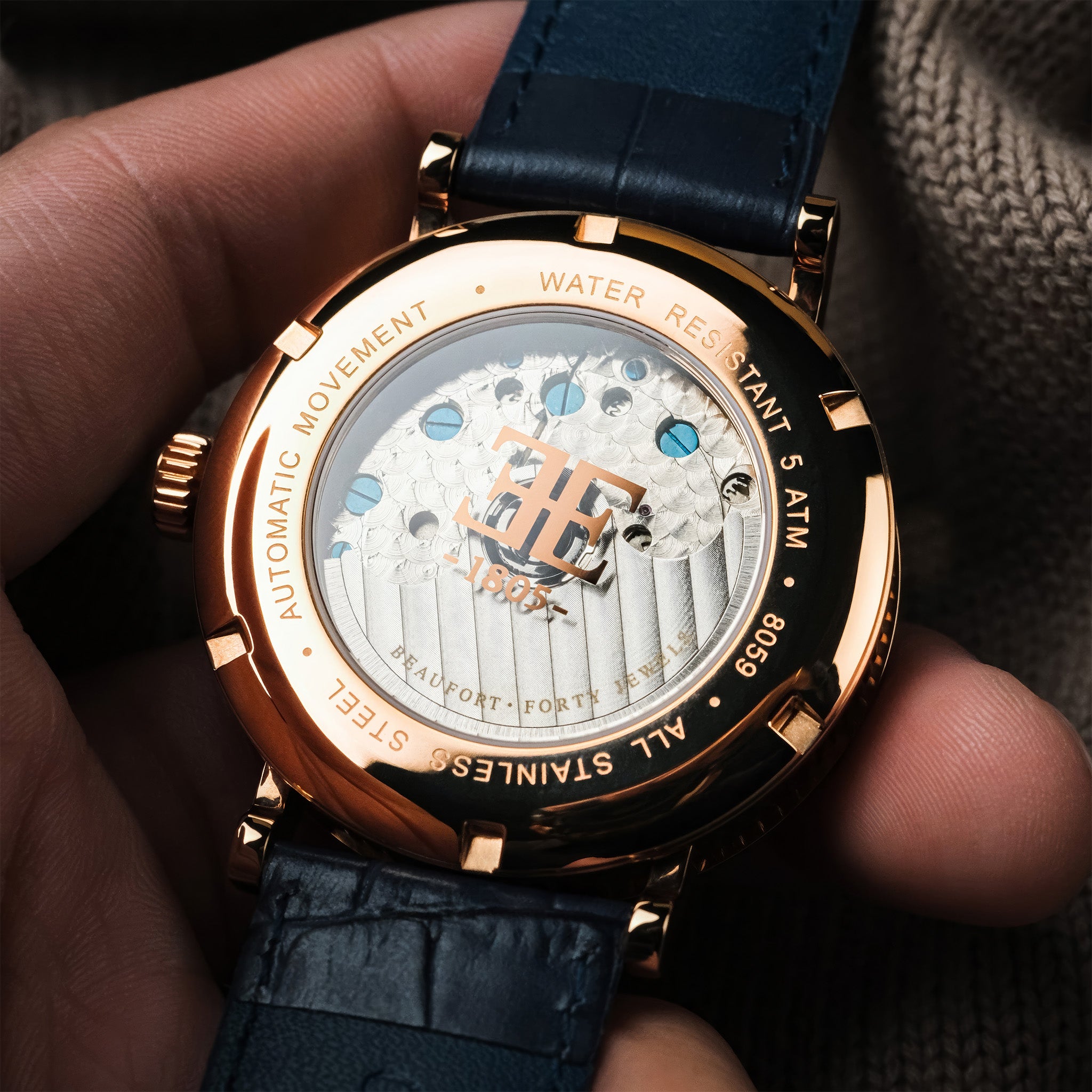 Beaufort Anatolia Double Barrel Automatic | 43 mm | Regency Blue
