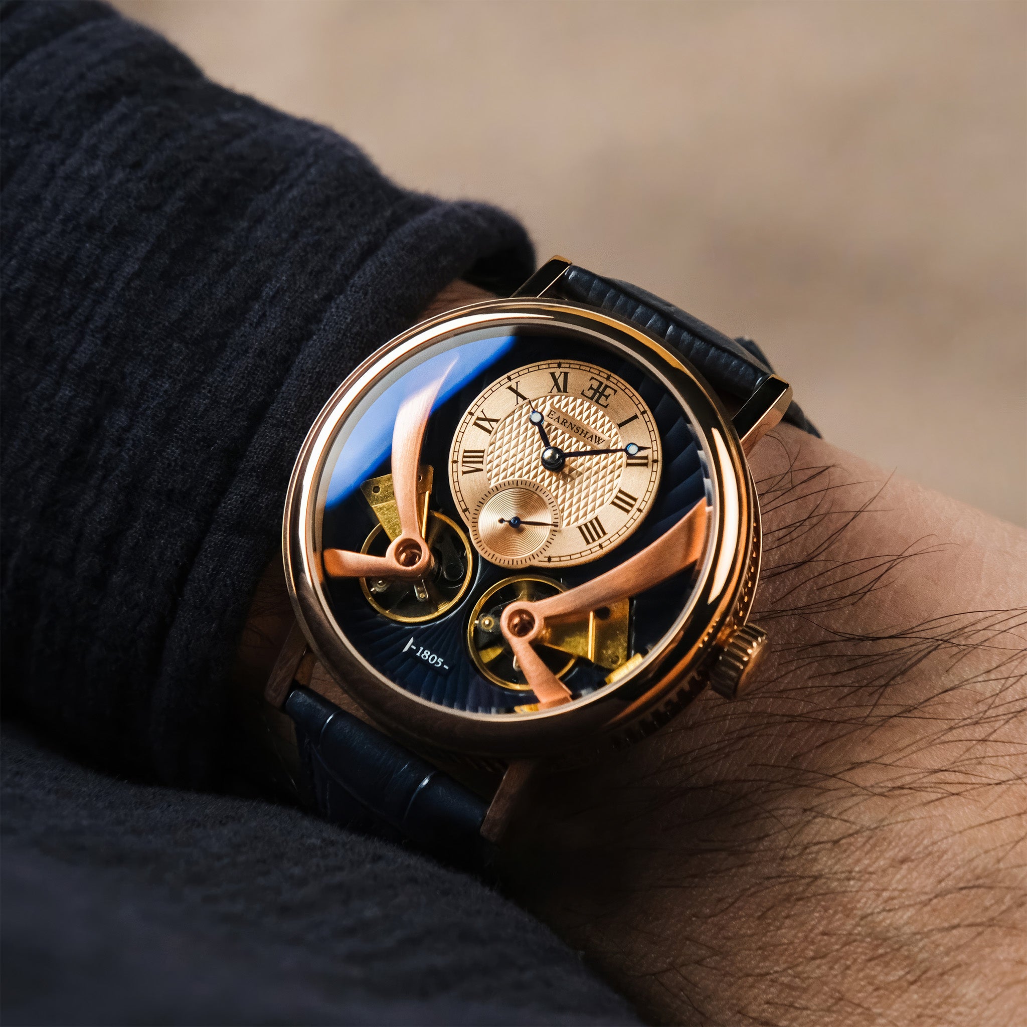 Beaufort Anatolia Double Barrel Automatic | 43 mm | Regency Blue