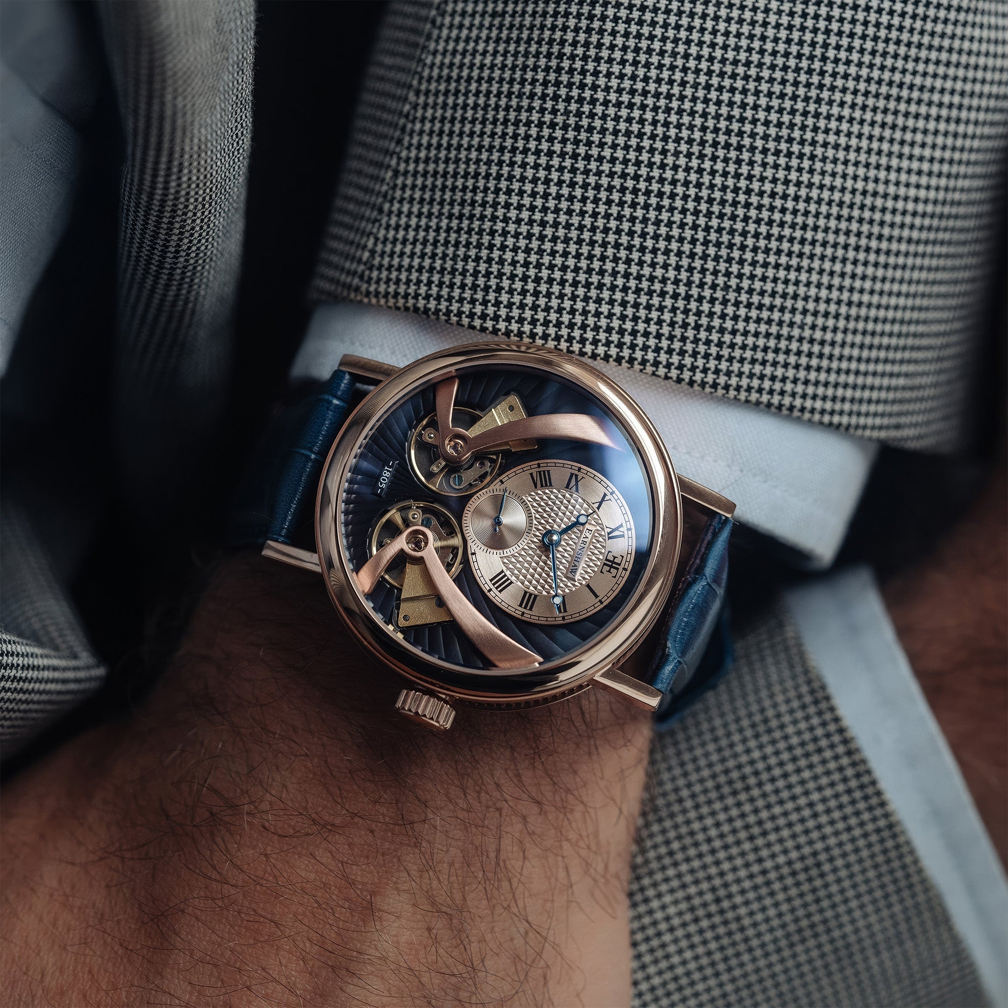 Beaufort Anatolia Double Barrel Automatic | 43 mm | Regency Blue