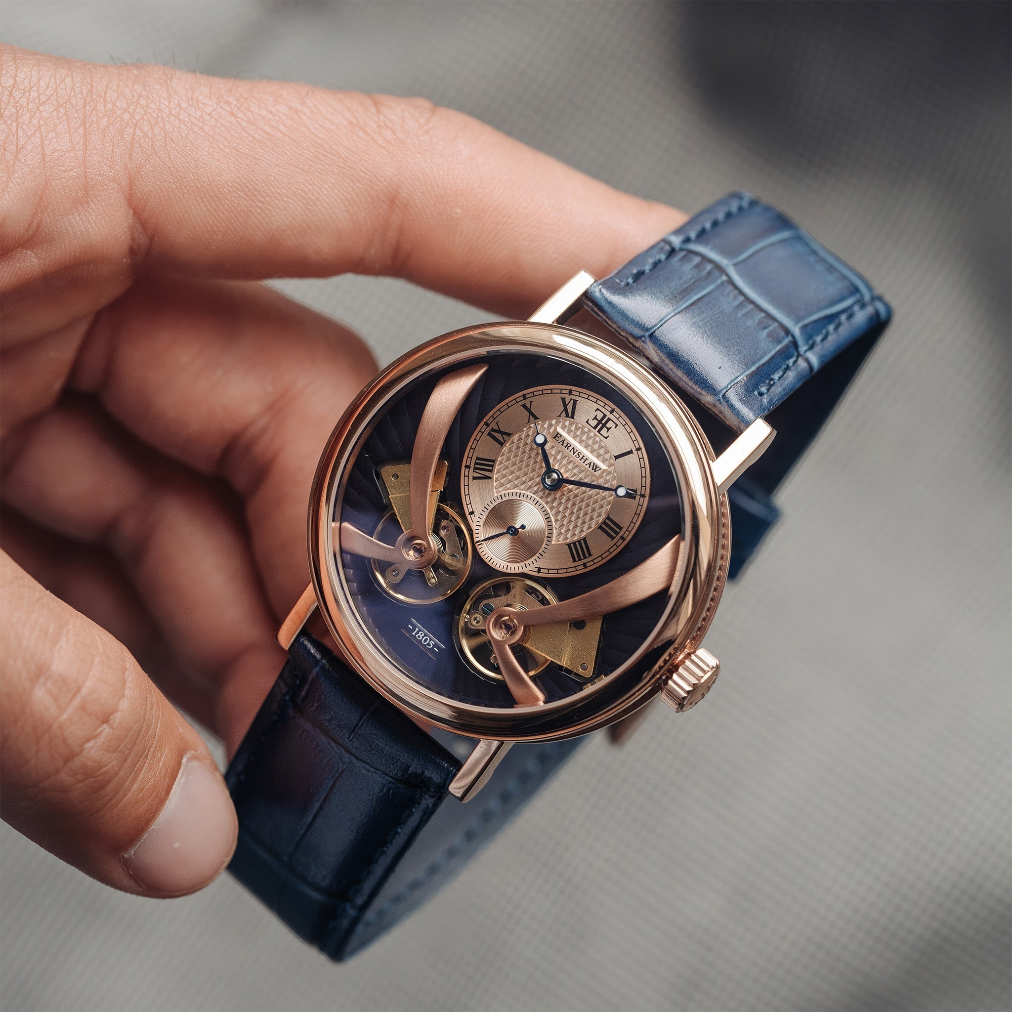 Beaufort Anatolia Double Barrel Automatic | 43 mm | Regency Blue
