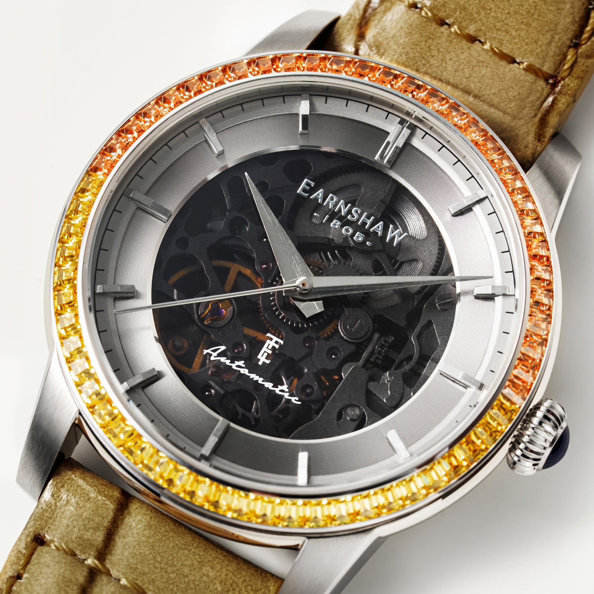 Celestial Glory Skeleton Automatic | 40 mm | Caramel