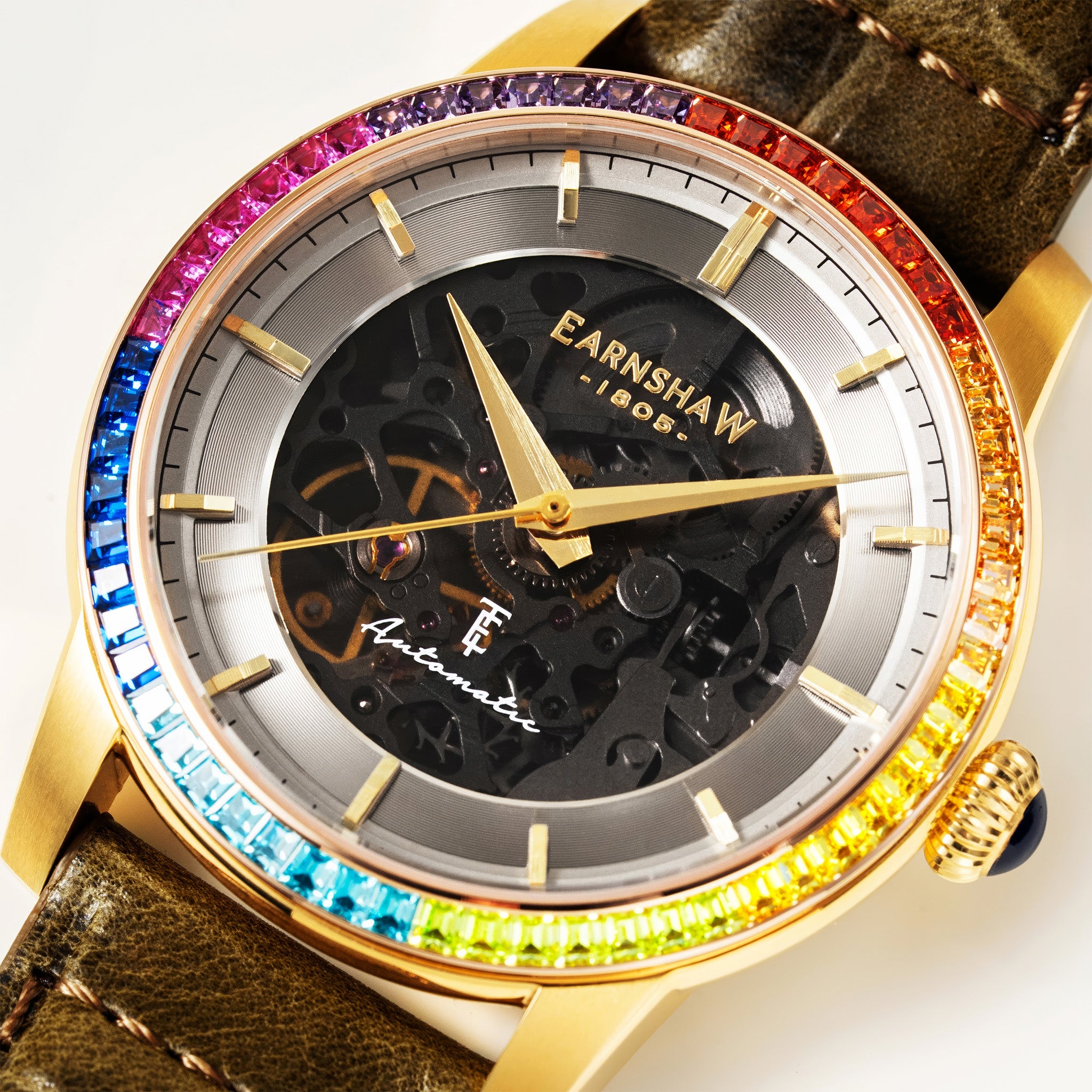 Celestial Glory Skeleton Automatic | 40 mm | Walnut Brown