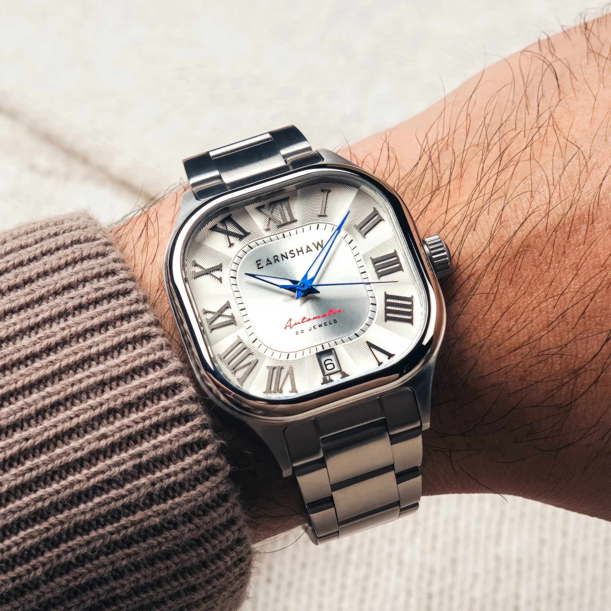 Coussin Automatic | Silver White