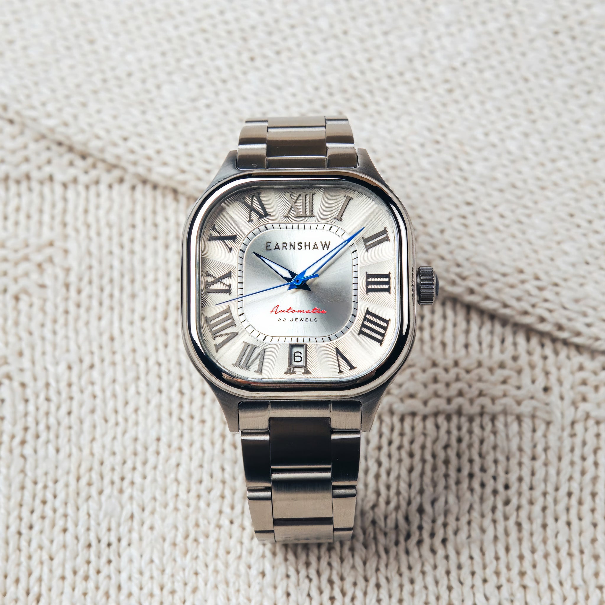 Coussin Automatic | Silver White