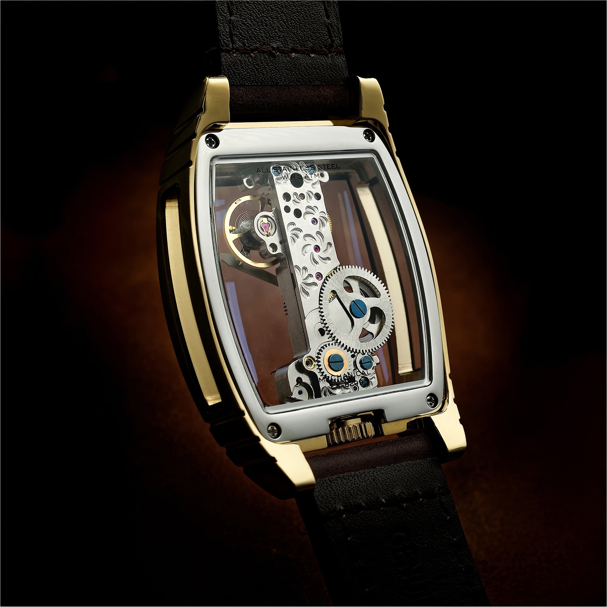 Discovery Wolver Bridge Mechanical | 36 mm | Golden Brown