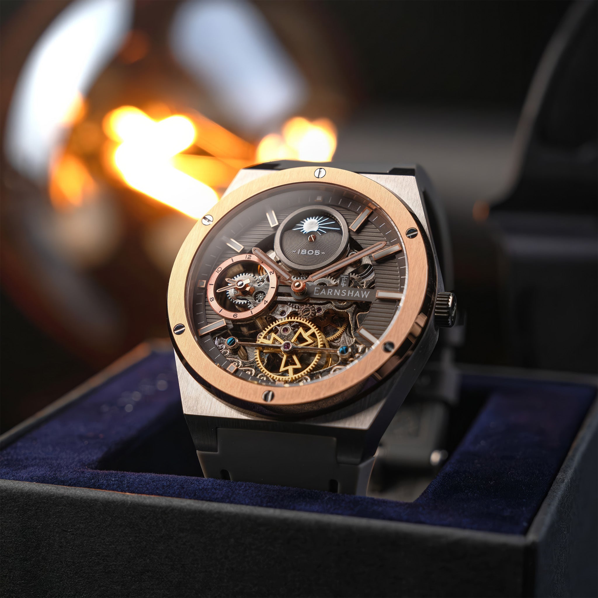 Drake Dual Time Automatic | 42.5 mm | Copper Grey