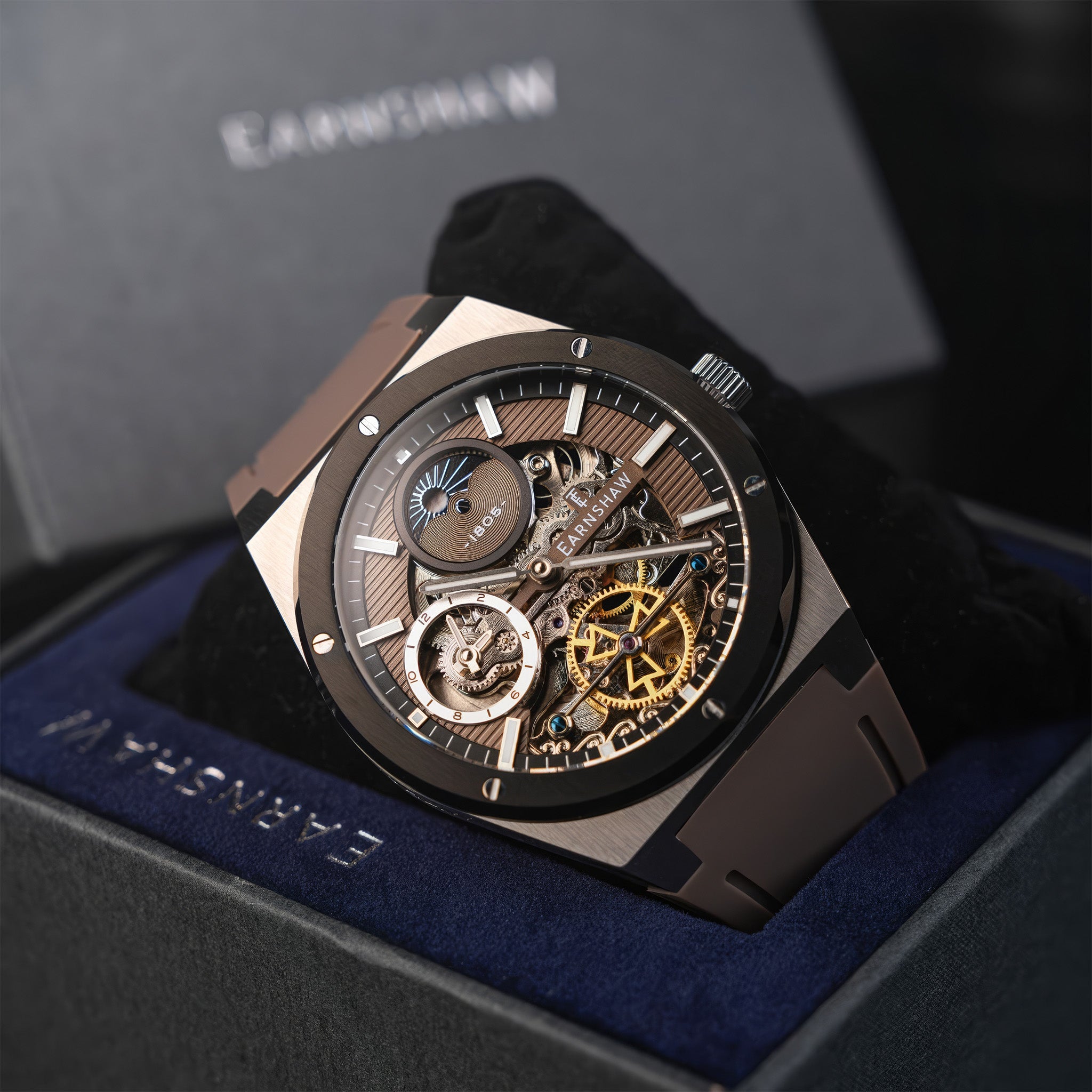 Drake Dual Time Automatic | 42.5 mm | Khaki Steel