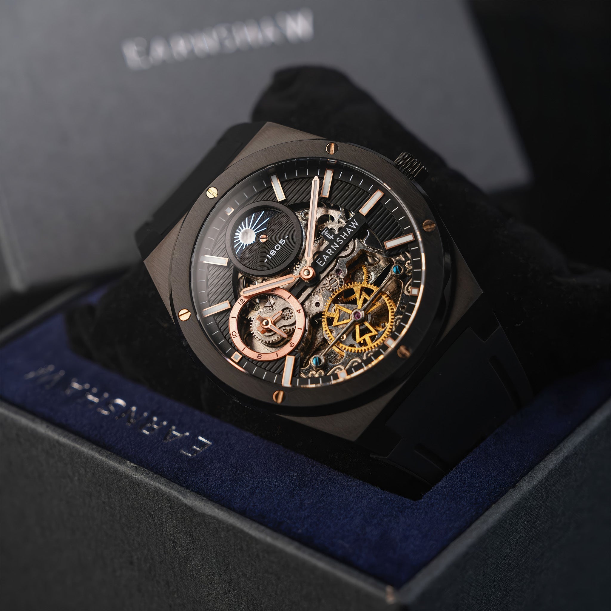 Drake Dual Time Automatic | 42.5 mm | Raven Black