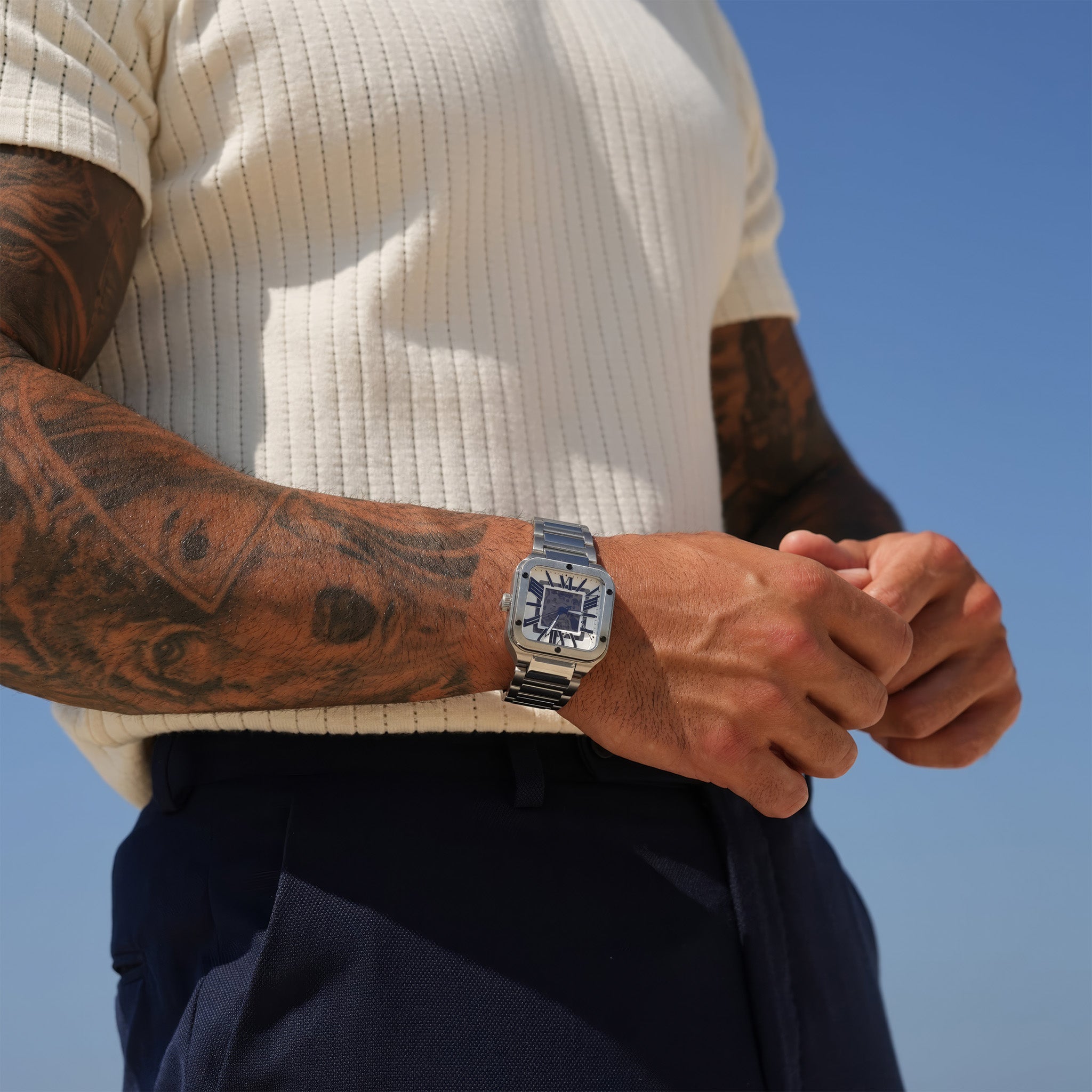 Engineer Lennox Skeleton Automatic | 36.5 mm | Alabaster White
