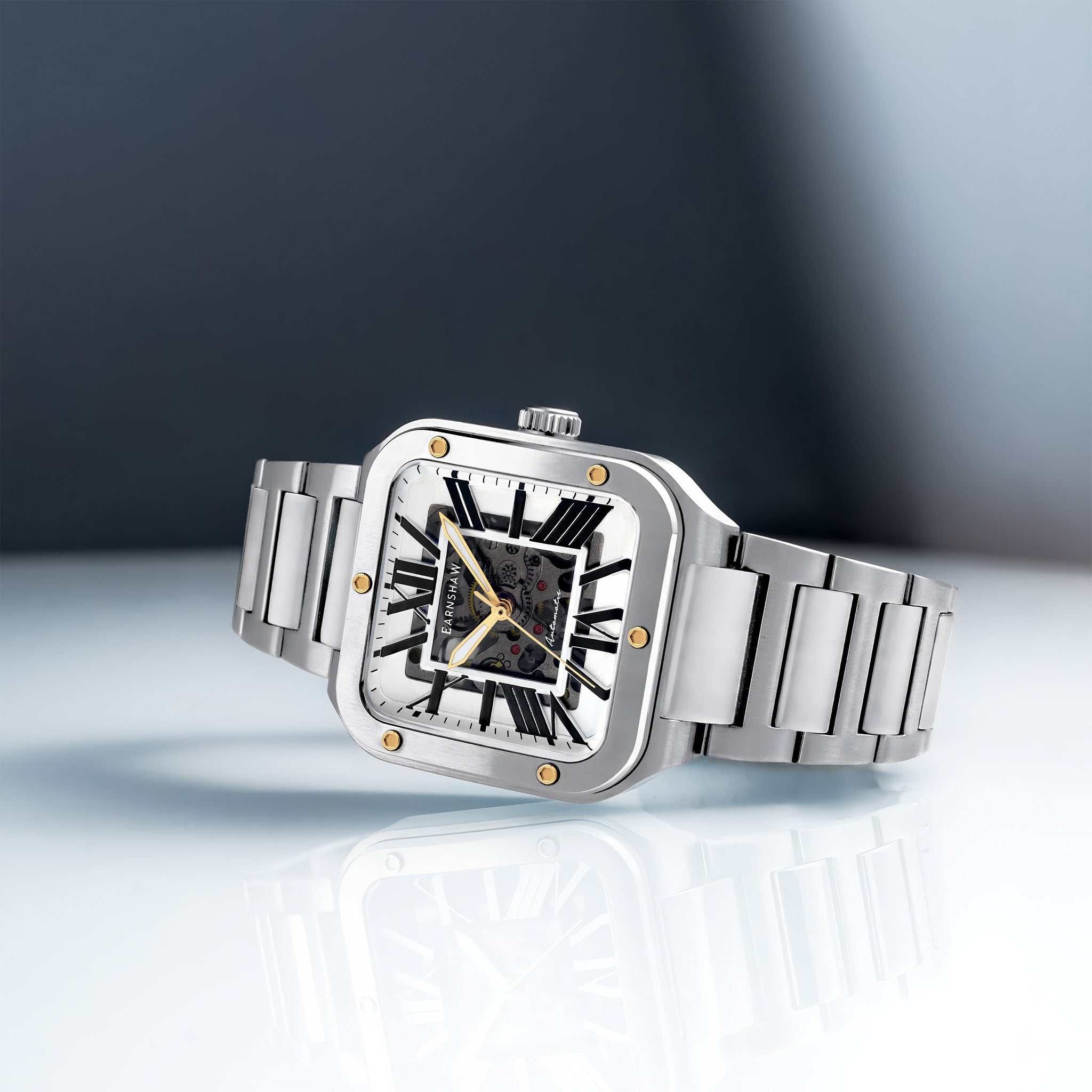 Engineer Lennox Skeleton Automatic | 36.5 mm | Silver Brown